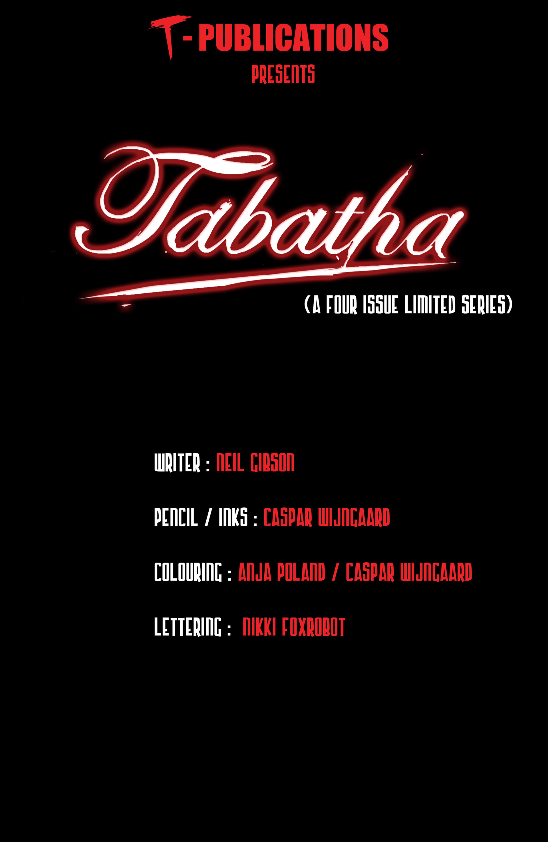 Read online Tabatha comic -  Issue #1 - 3