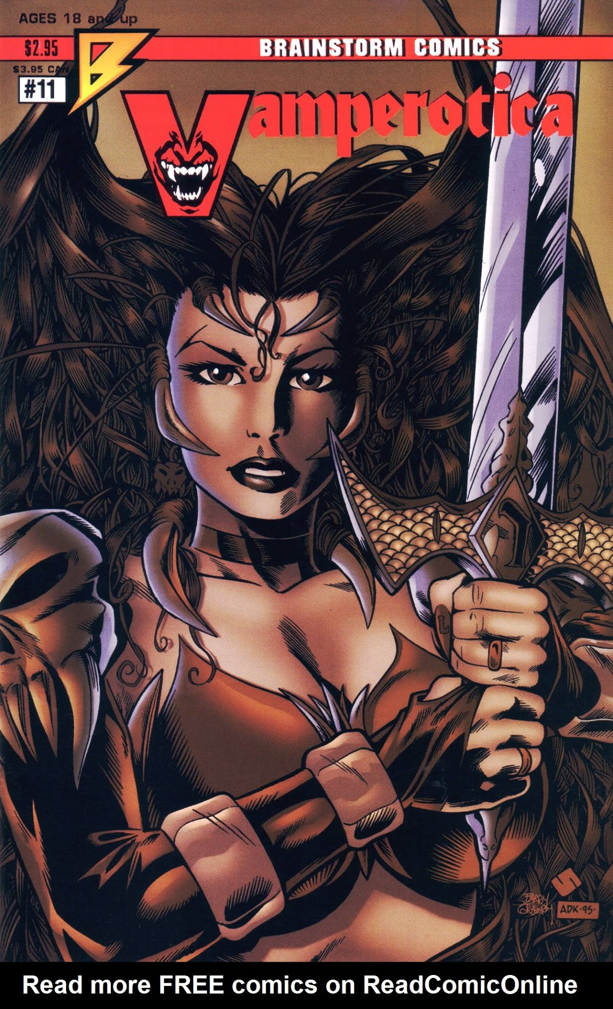 Read online Vamperotica comic -  Issue #11 - 1