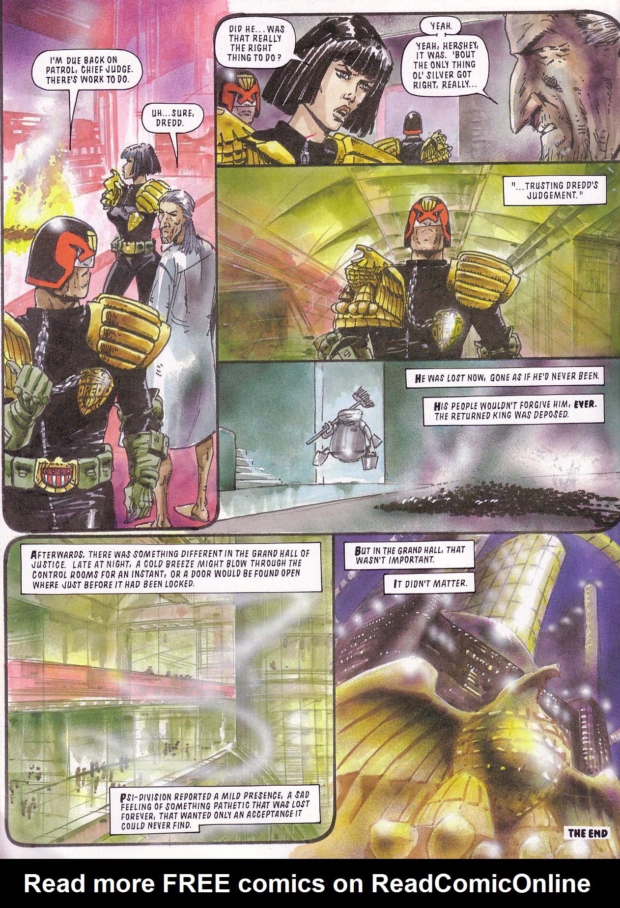 Read online Judge Dredd: Death Aid comic -  Issue # TPB - 66