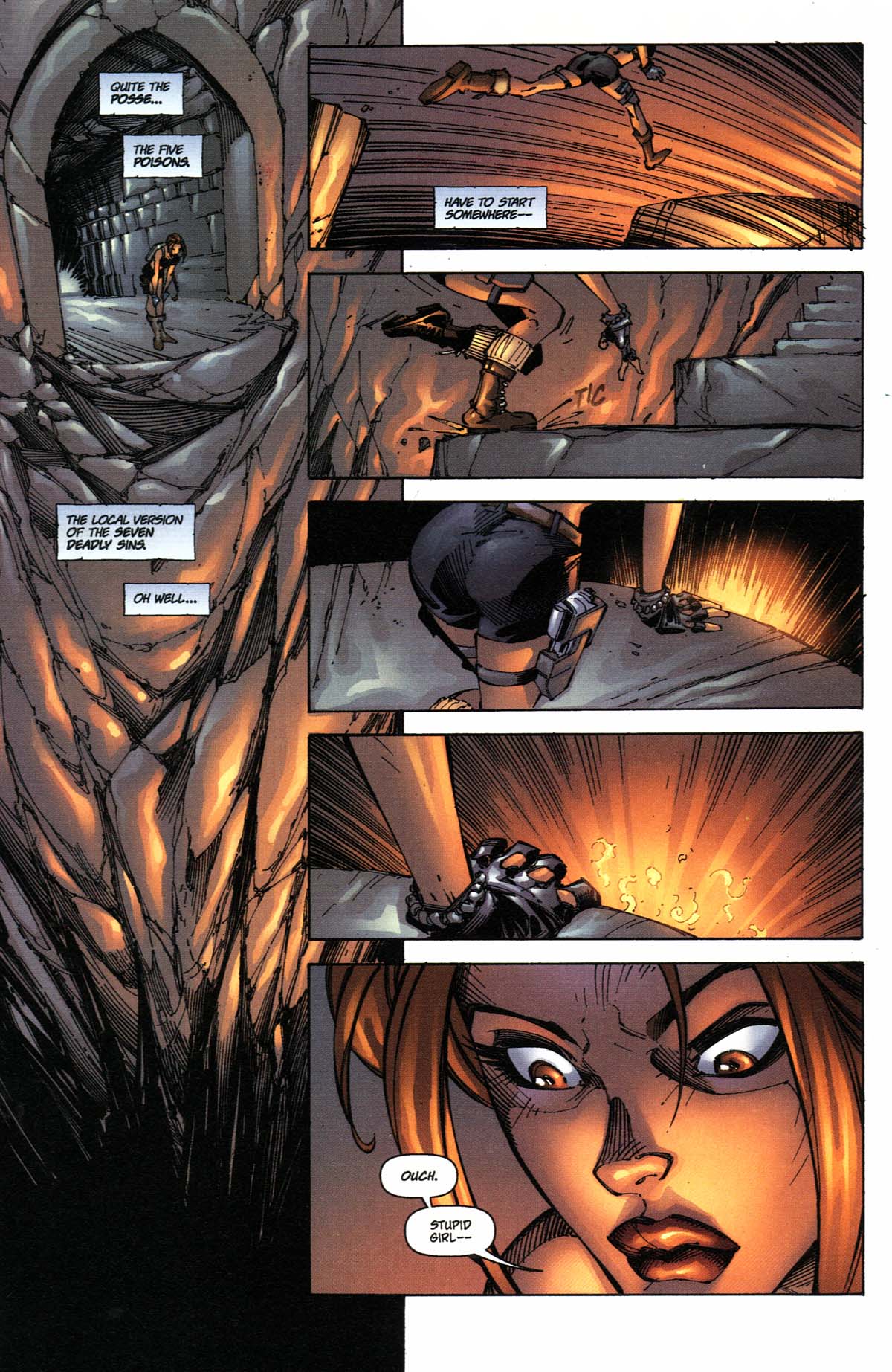 Read online Tomb Raider: The Series comic -  Issue #21 - 18
