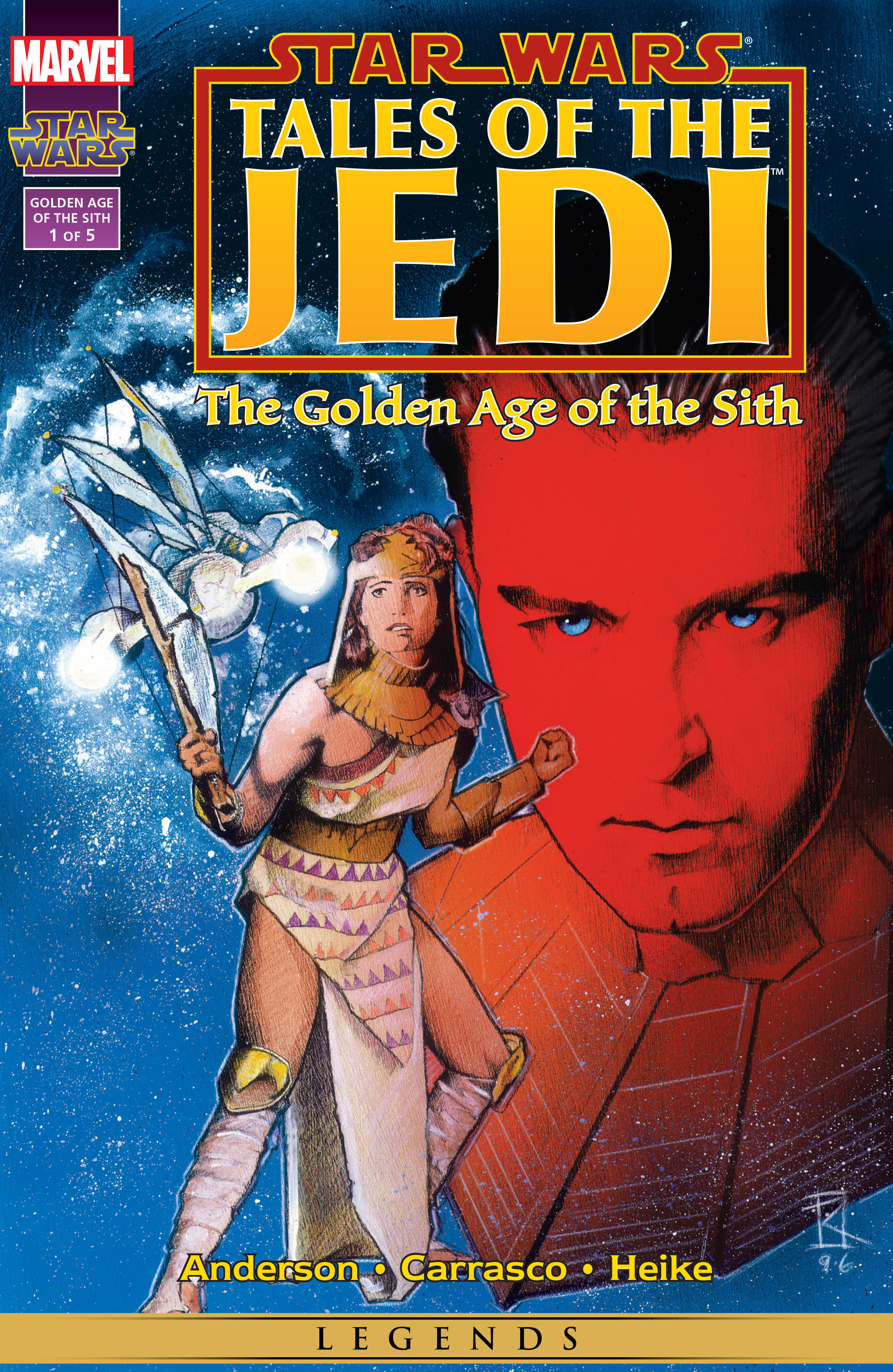 Star Wars: Tales of the Jedi - The Golden Age of the Sith issue 1 - Page 1