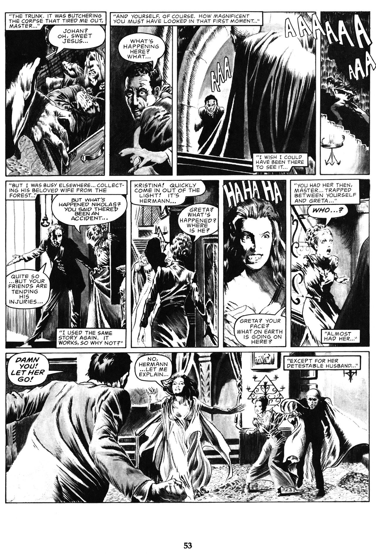 Read online Cheval Noir comic -  Issue #4 - 54