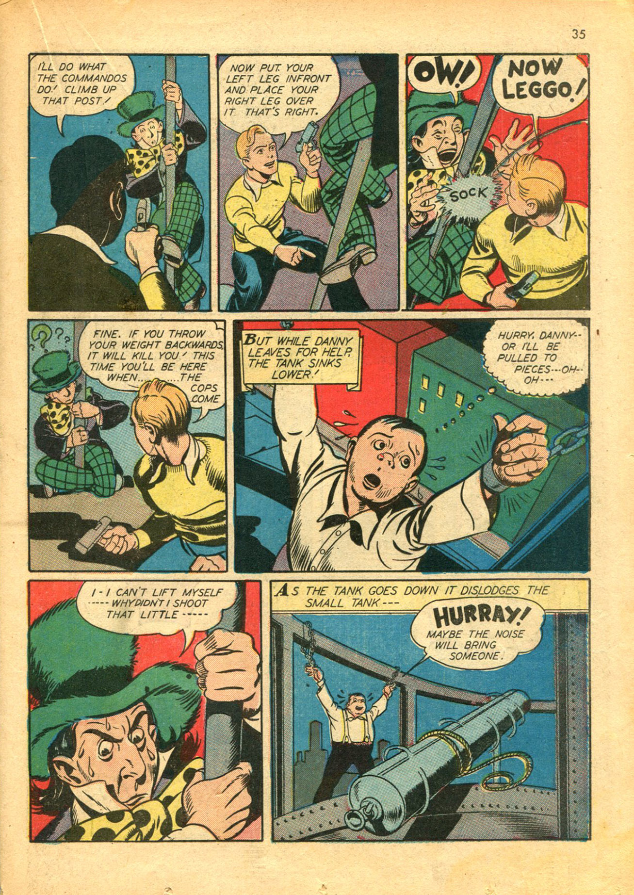 Read online Shadow Comics comic -  Issue #30 - 35