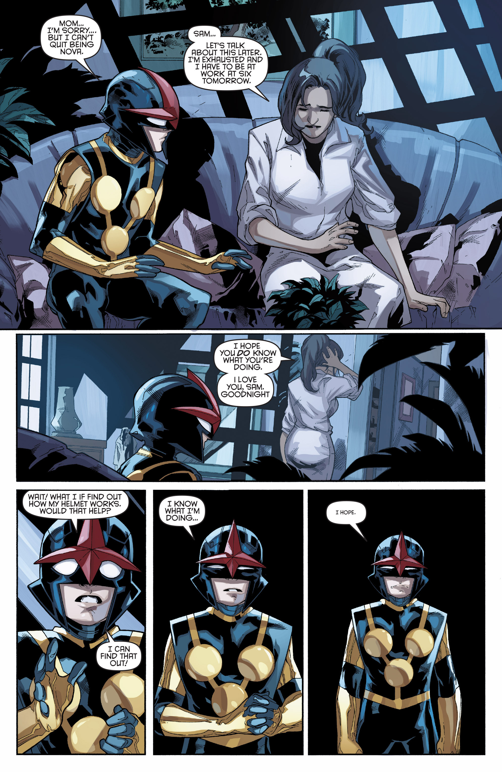 Read online Nova (2016) comic -  Issue #8 - 14