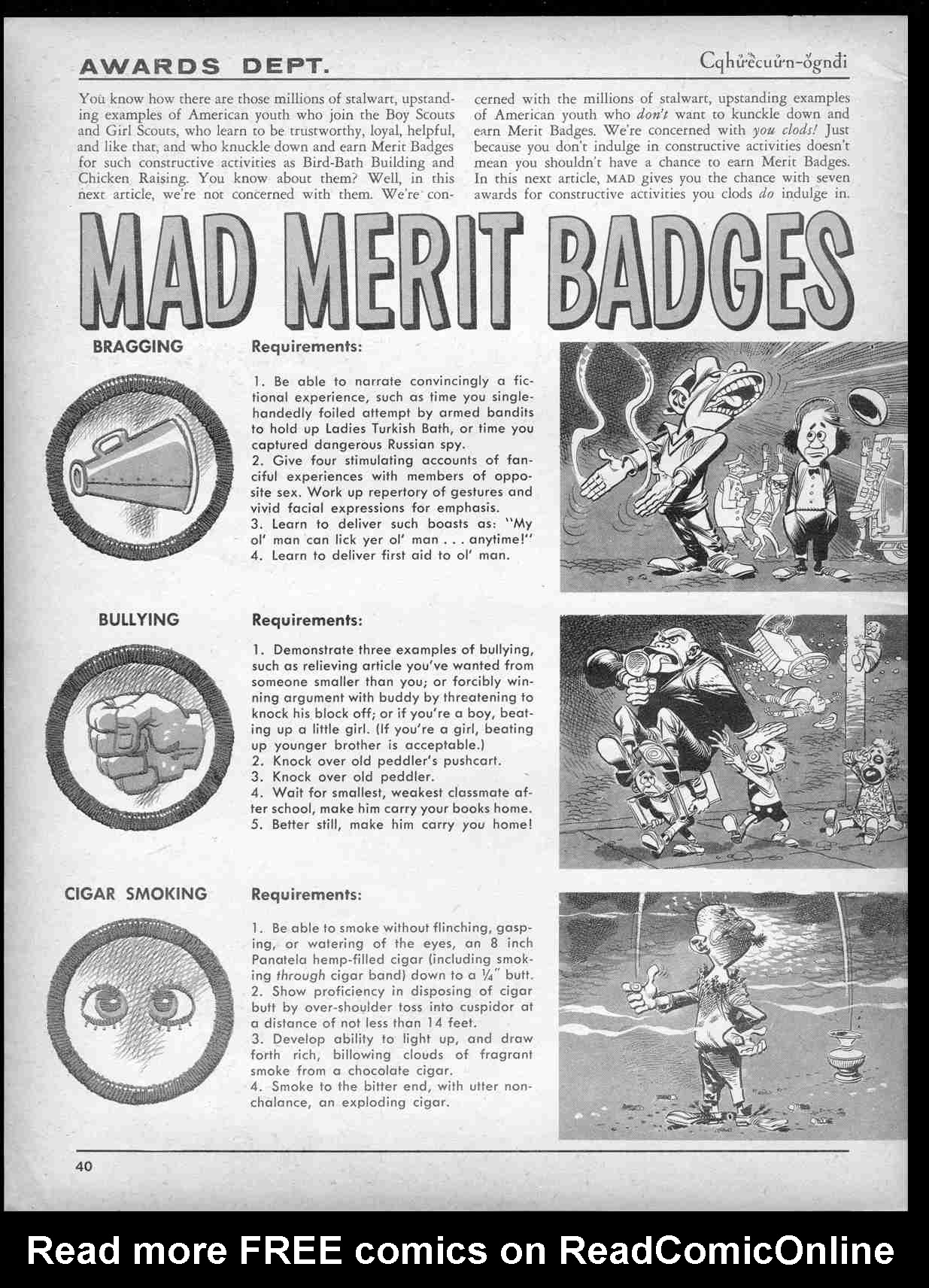 Read online MAD comic -  Issue #30 - 42