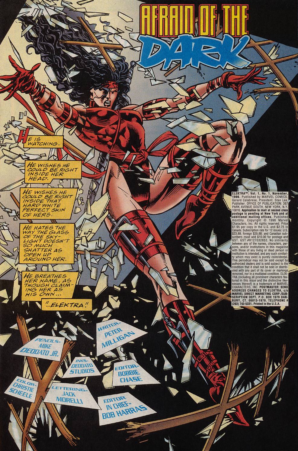 Read online Elektra (1996) comic -  Issue #1 - Afraid of the Dark - 3
