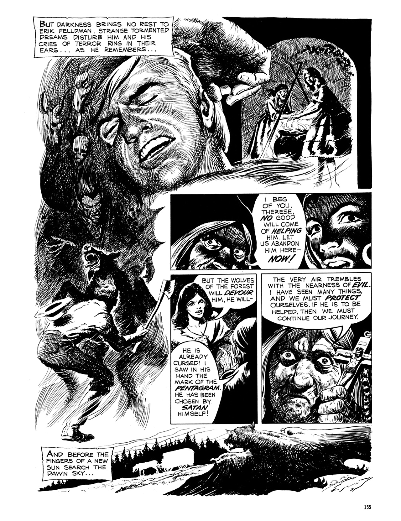 Read online Eerie Archives comic -  Issue # TPB 6 - 155