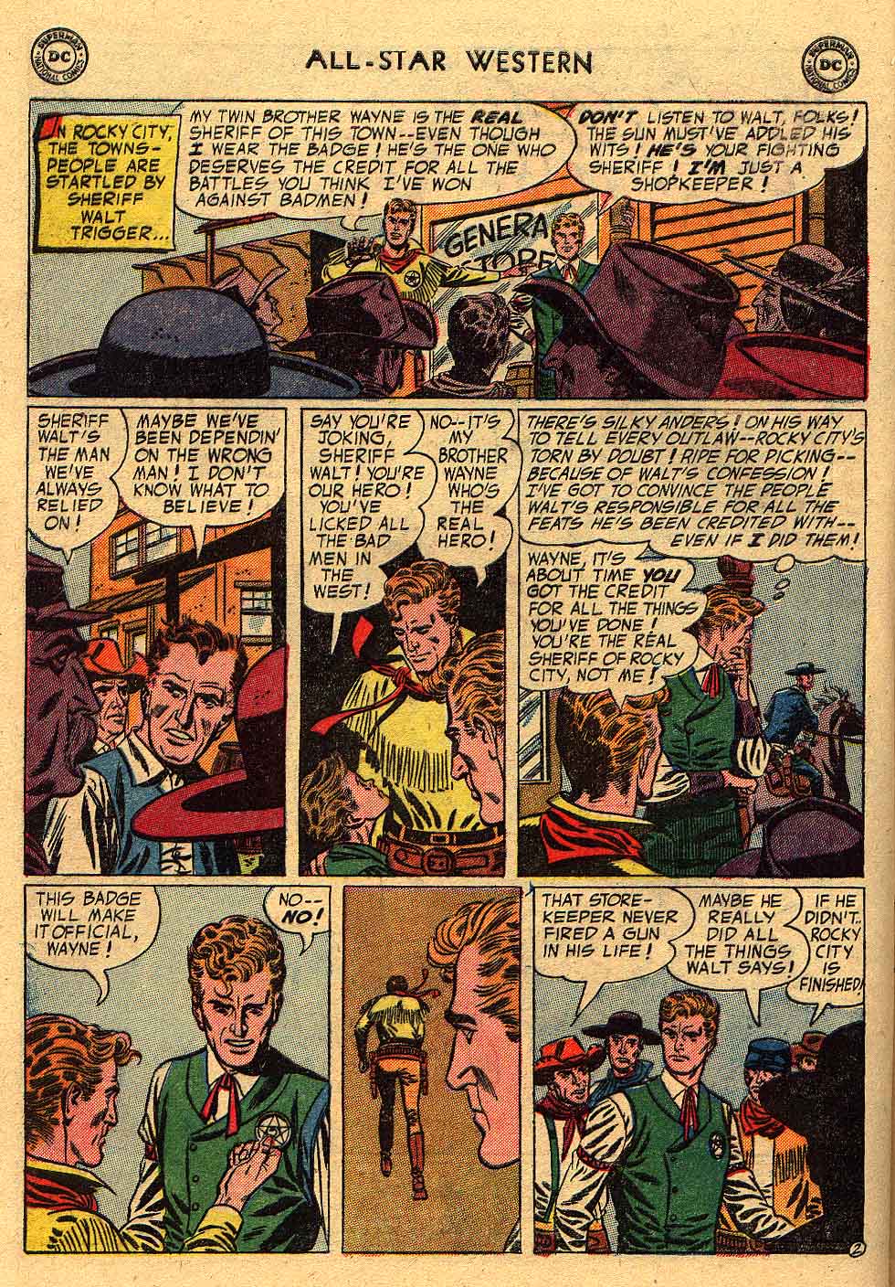 Read online All-Star Western (1951) comic -  Issue #80 - 4