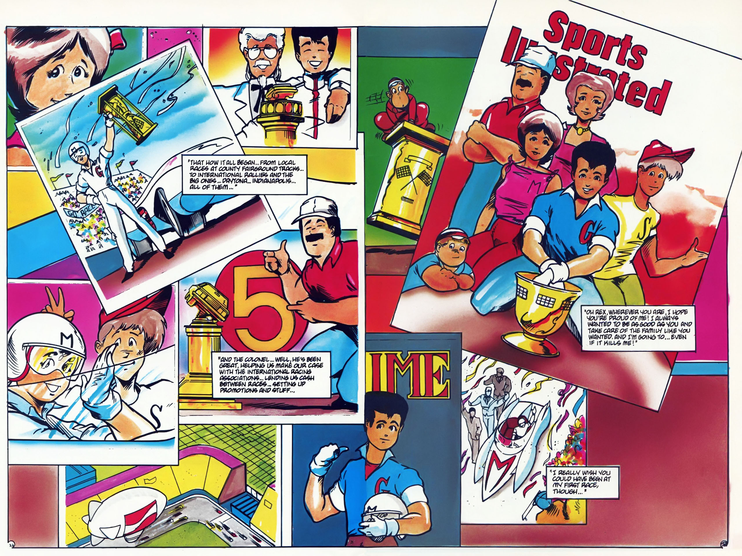 Read online Speed Racer (1987) comic -  Issue #1 - 23