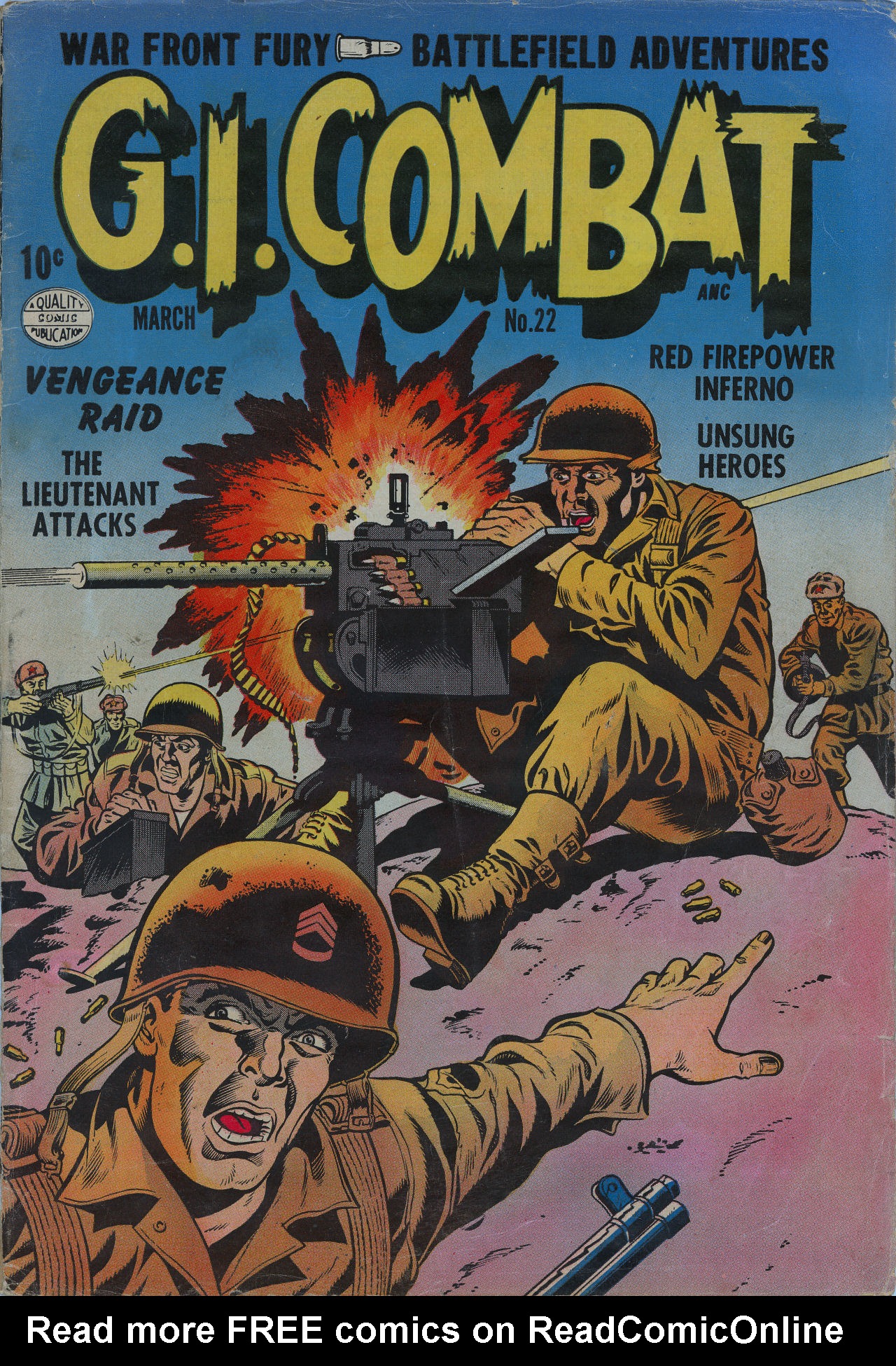 Read online G.I. Combat (1952) comic -  Issue #22 - 1