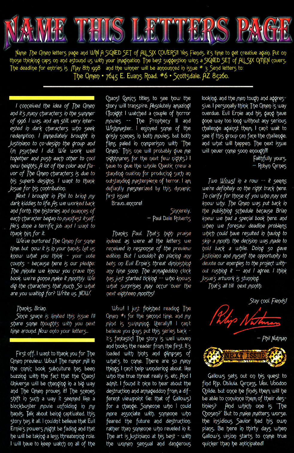 Read online The Omen comic -  Issue #1 - 27