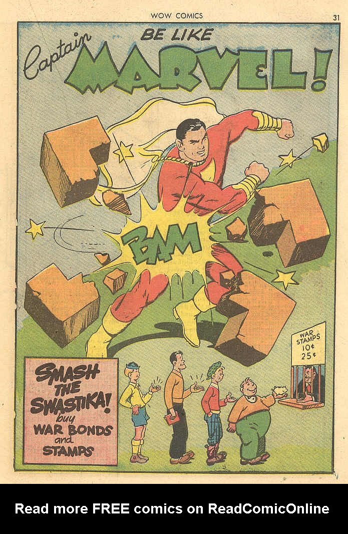 Read online Wow Comics comic -  Issue #12 - 31