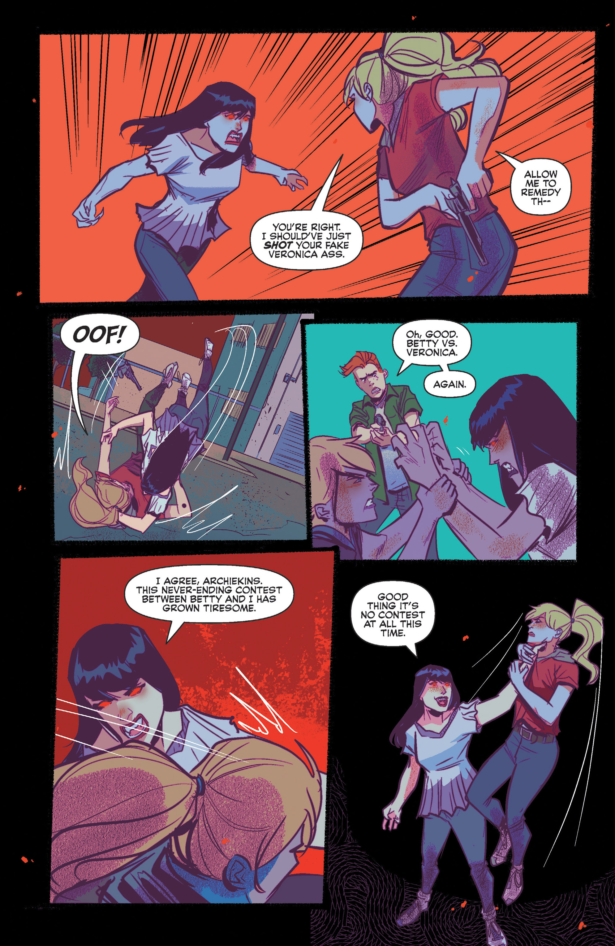 Read online Jughead the Hunger vs. Vampironica comic -  Issue # _TPB - 63