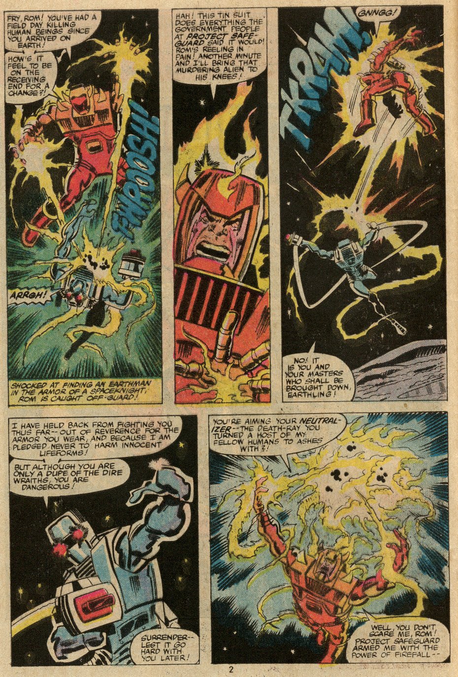 Read online ROM (1979) comic -  Issue #4 - 3