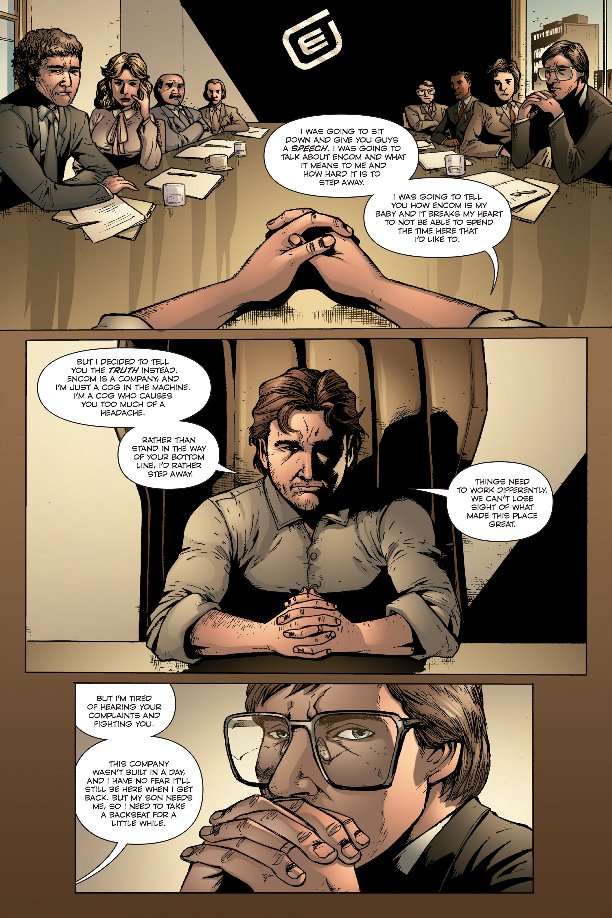 Read online TRON: Betrayal comic -  Issue # TPB - 76