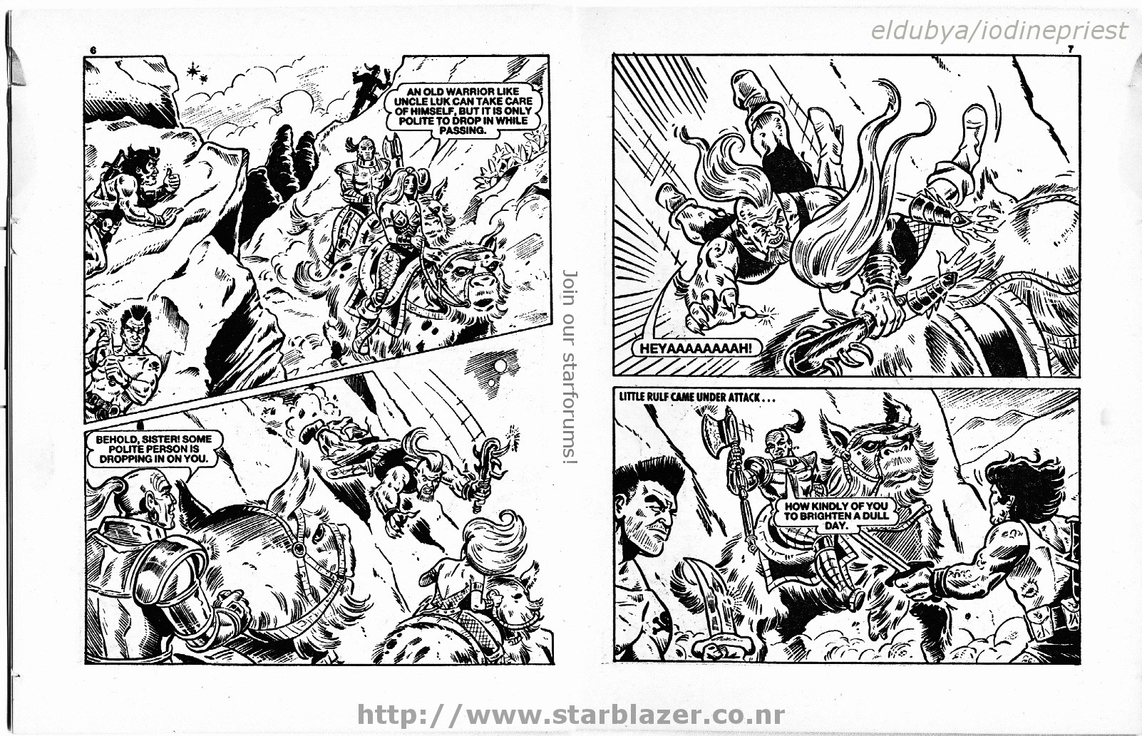 Read online Starblazer comic -  Issue #253 - 5