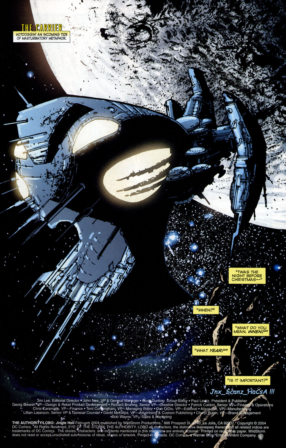 Read online The Authority/Lobo: Jingle Hell comic -  Issue # Full - 2