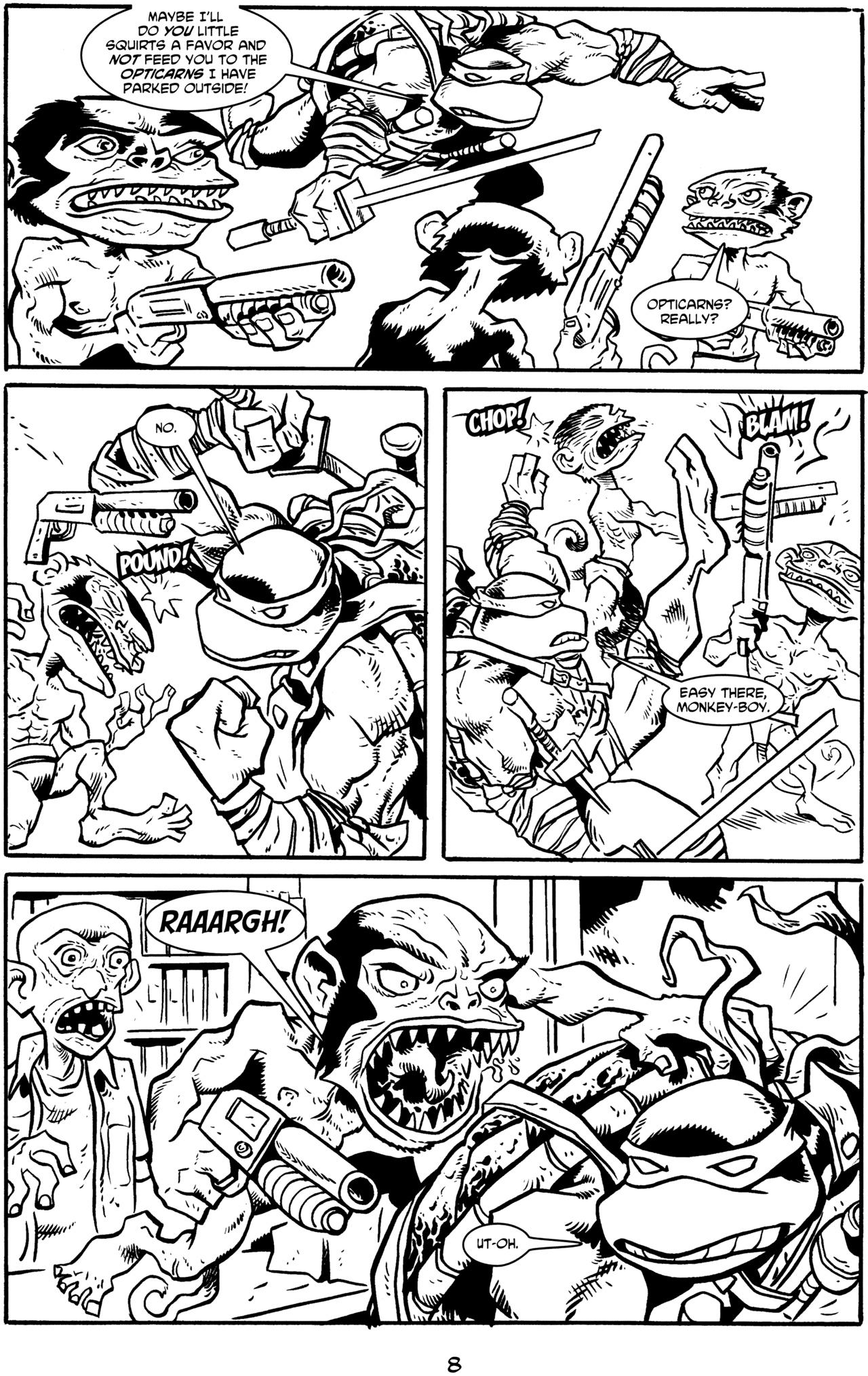 Read online Raphael Bad Moon Rising comic -  Issue #2 - 10