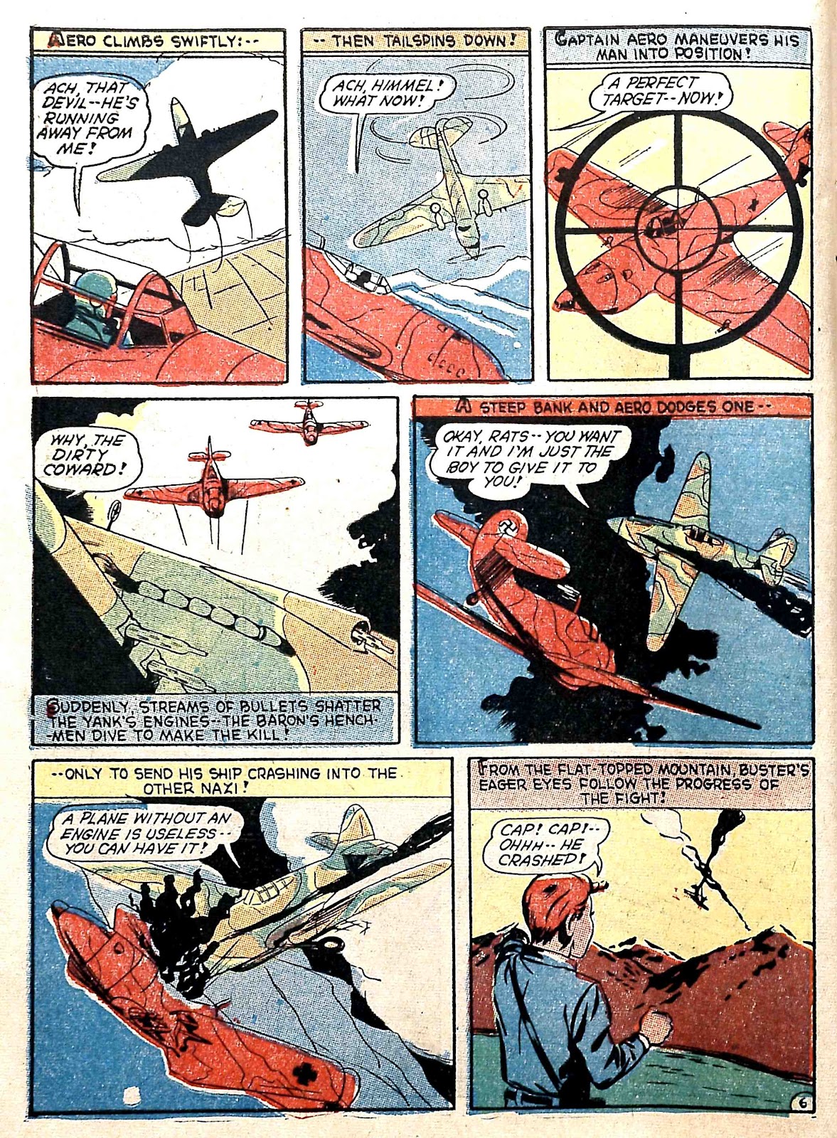 Captain Aero Comics issue 8 - Page 8