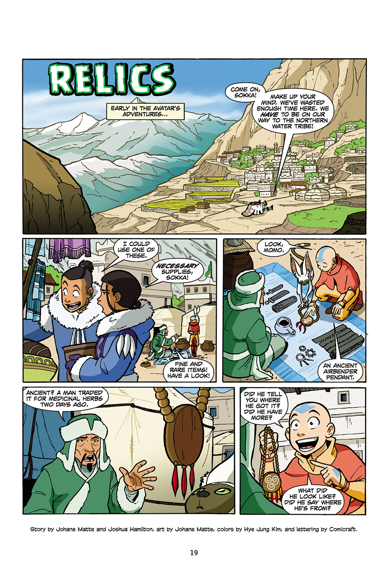 Read online Nickelodeon Avatar: The Last Airbender - The Lost Adventures comic -  Issue # Full - 20