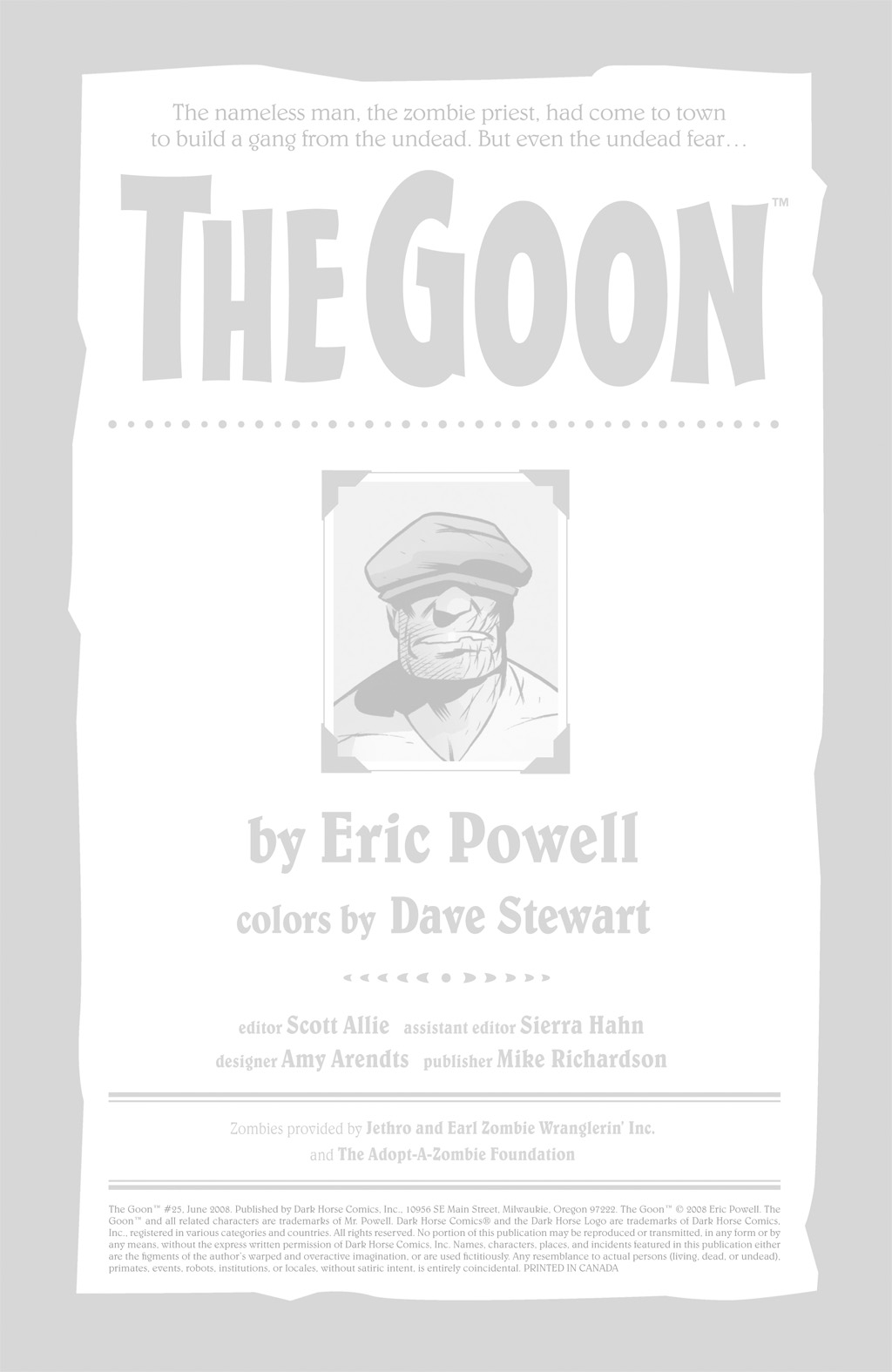 Read online The Goon (2003) comic -  Issue #25 - 2