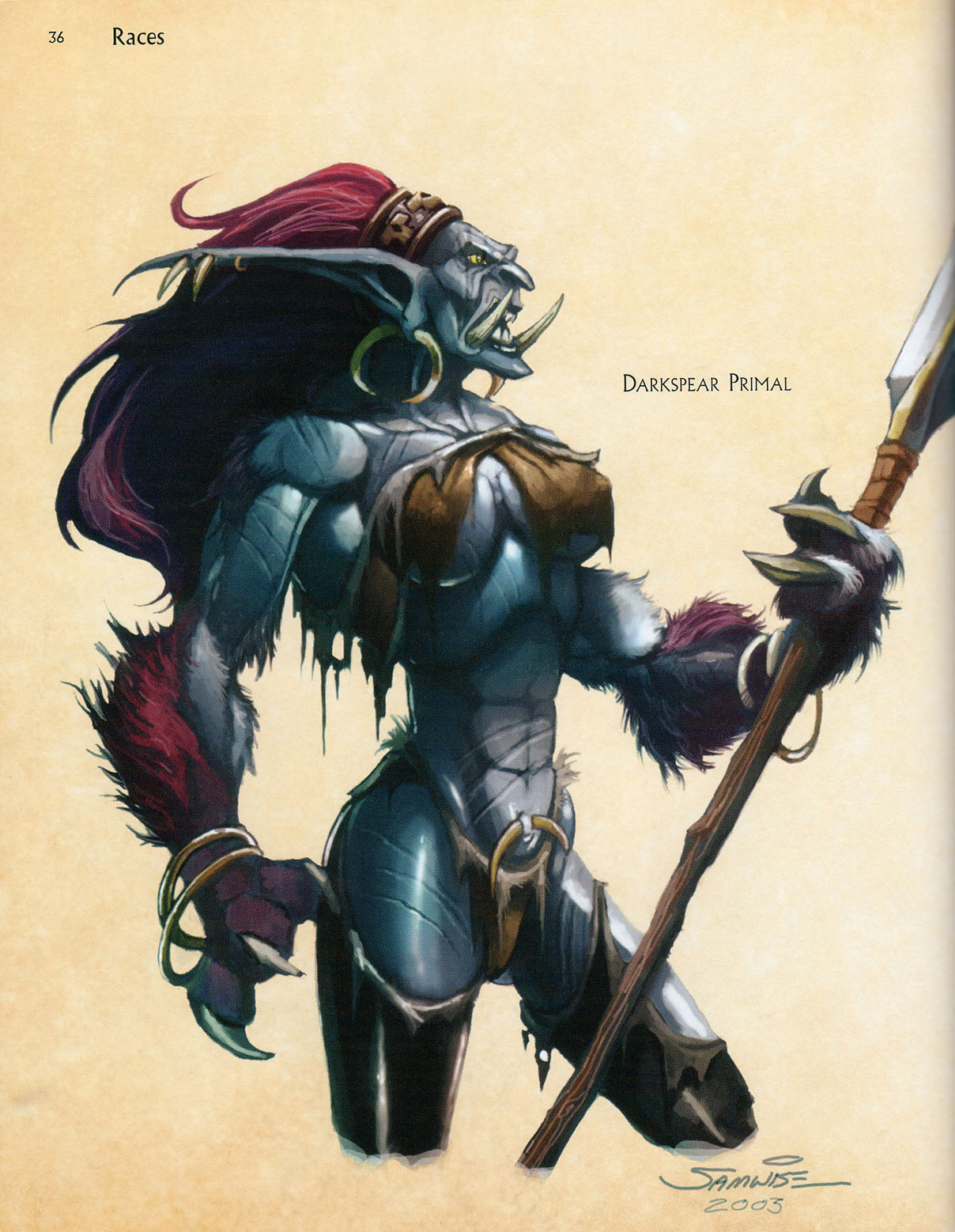 Read online The Art of World of Warcraft comic -  Issue # TPB (Part 1) - 35