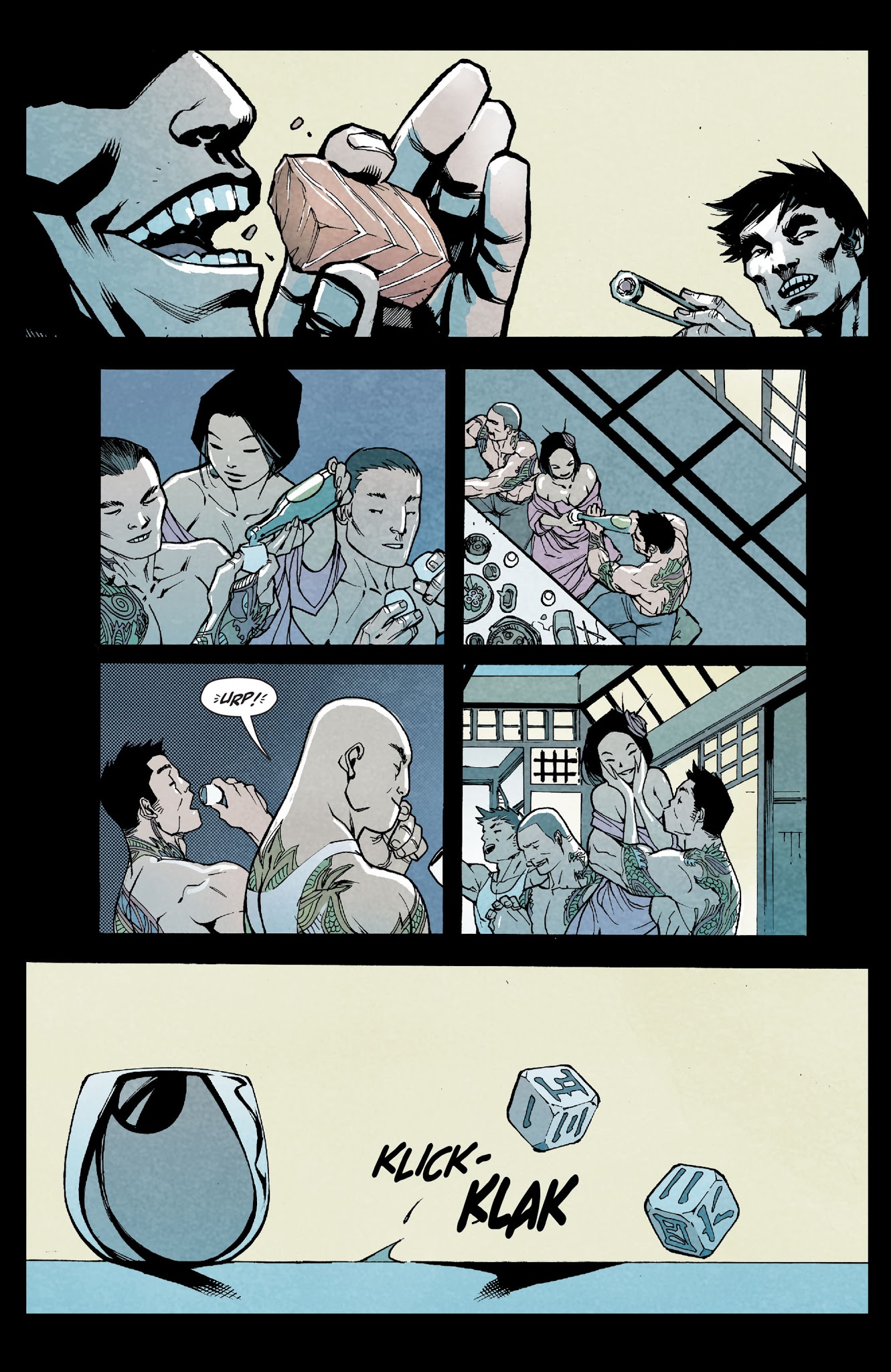 Read online Get Jiro!: Blood & Sushi comic -  Issue # TPB - 7