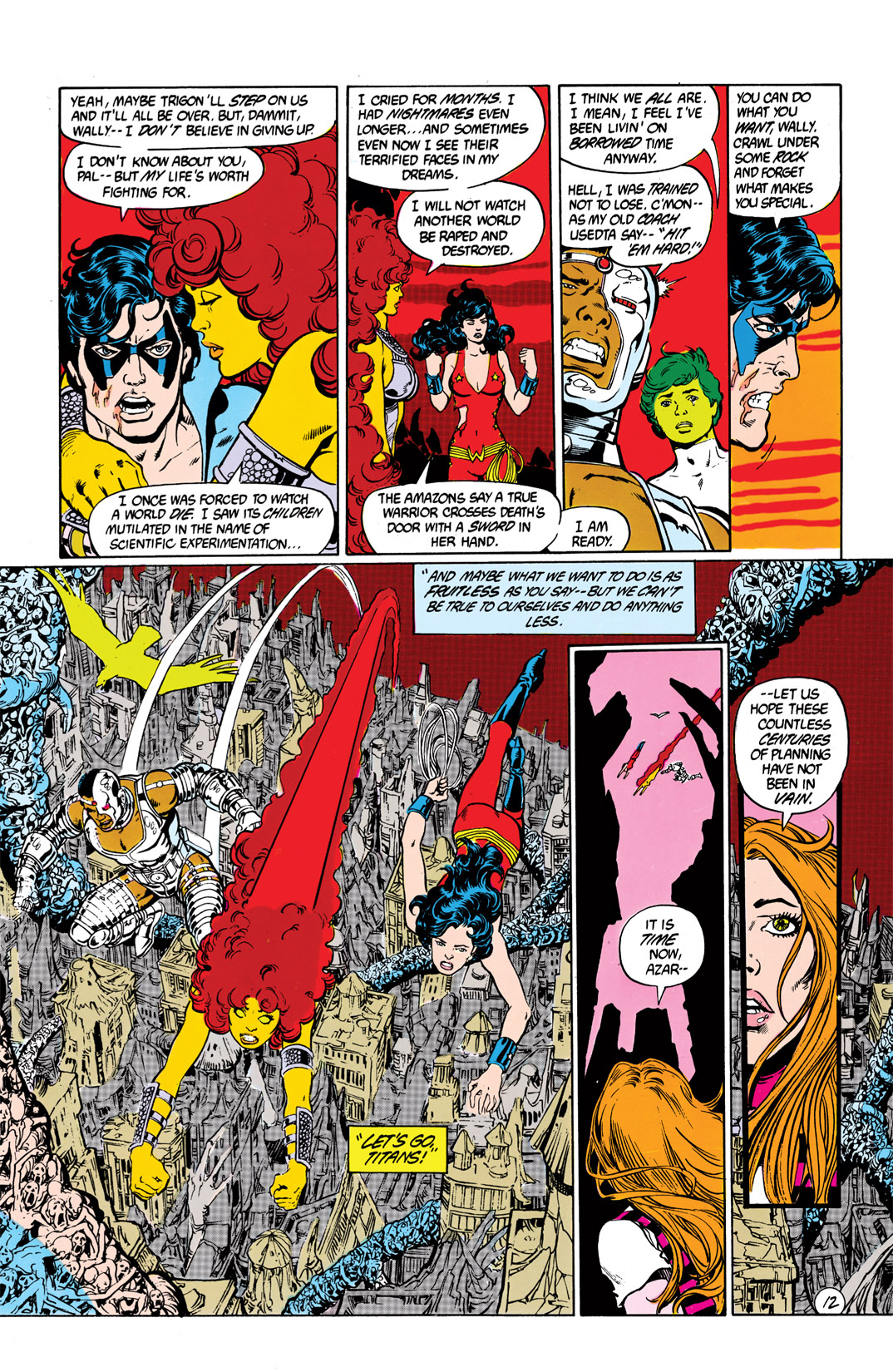 Read online The New Teen Titans (1984) comic -  Issue #5 - 13