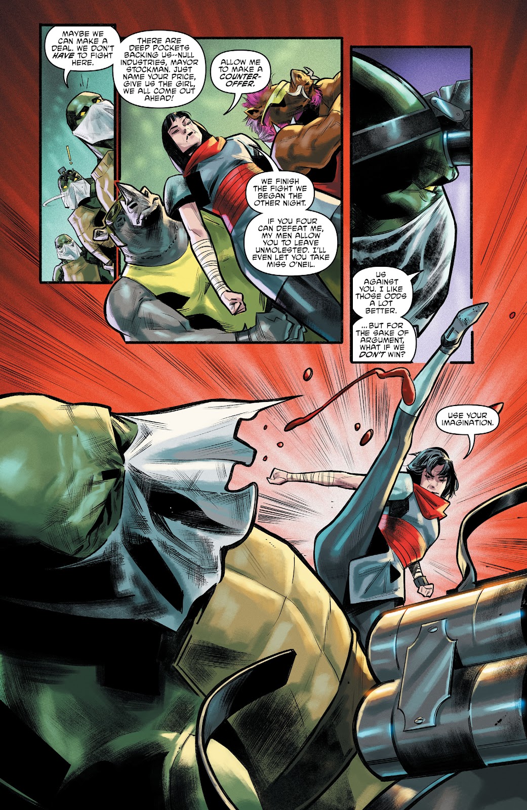 Teenage Mutant Ninja Turtles: The Armageddon Game - The Alliance issue 6 - Page 12