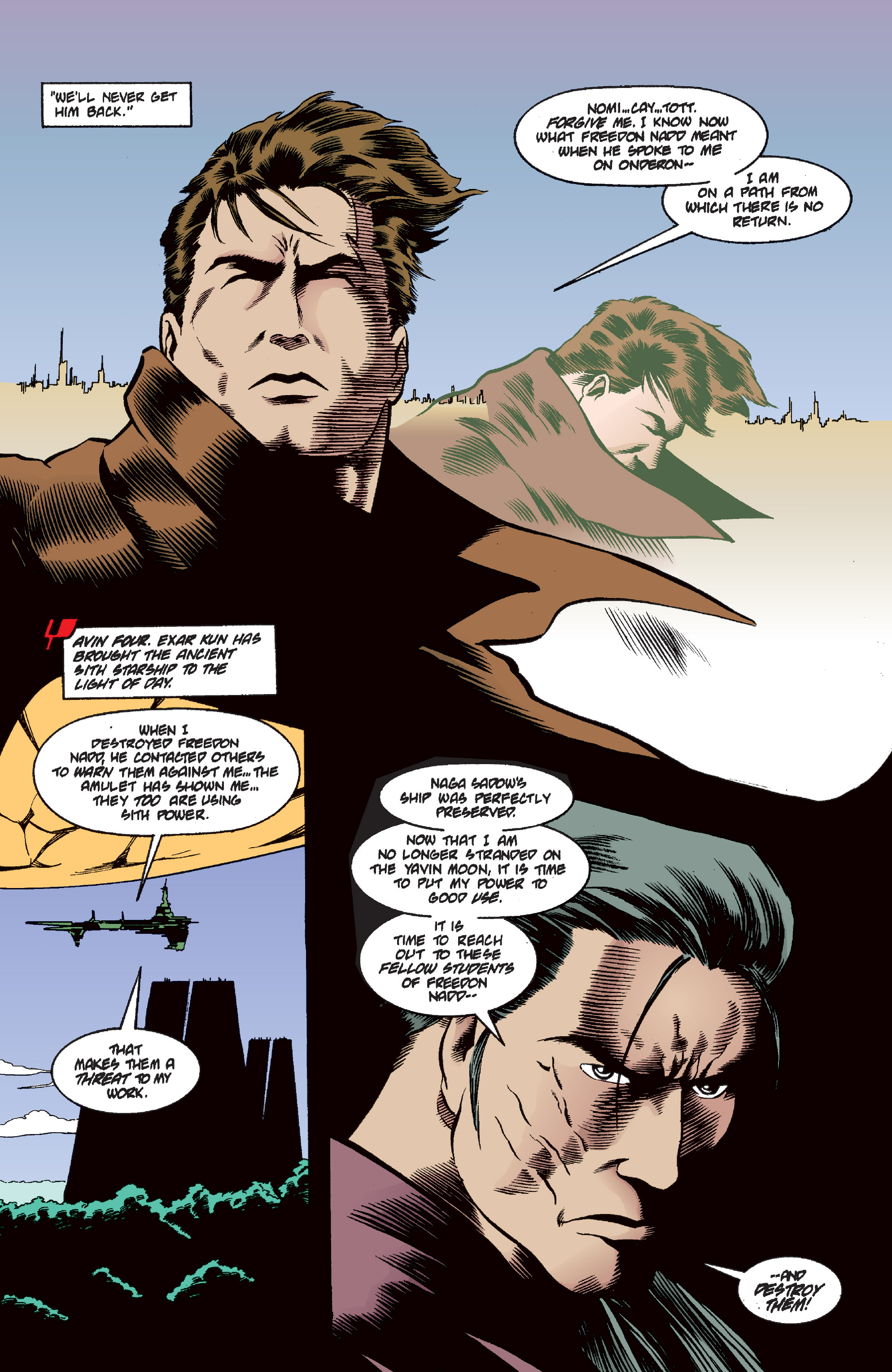 Read online Star Wars: Tales of the Jedi - Dark Lords of the Sith comic -  Issue #5 - 27