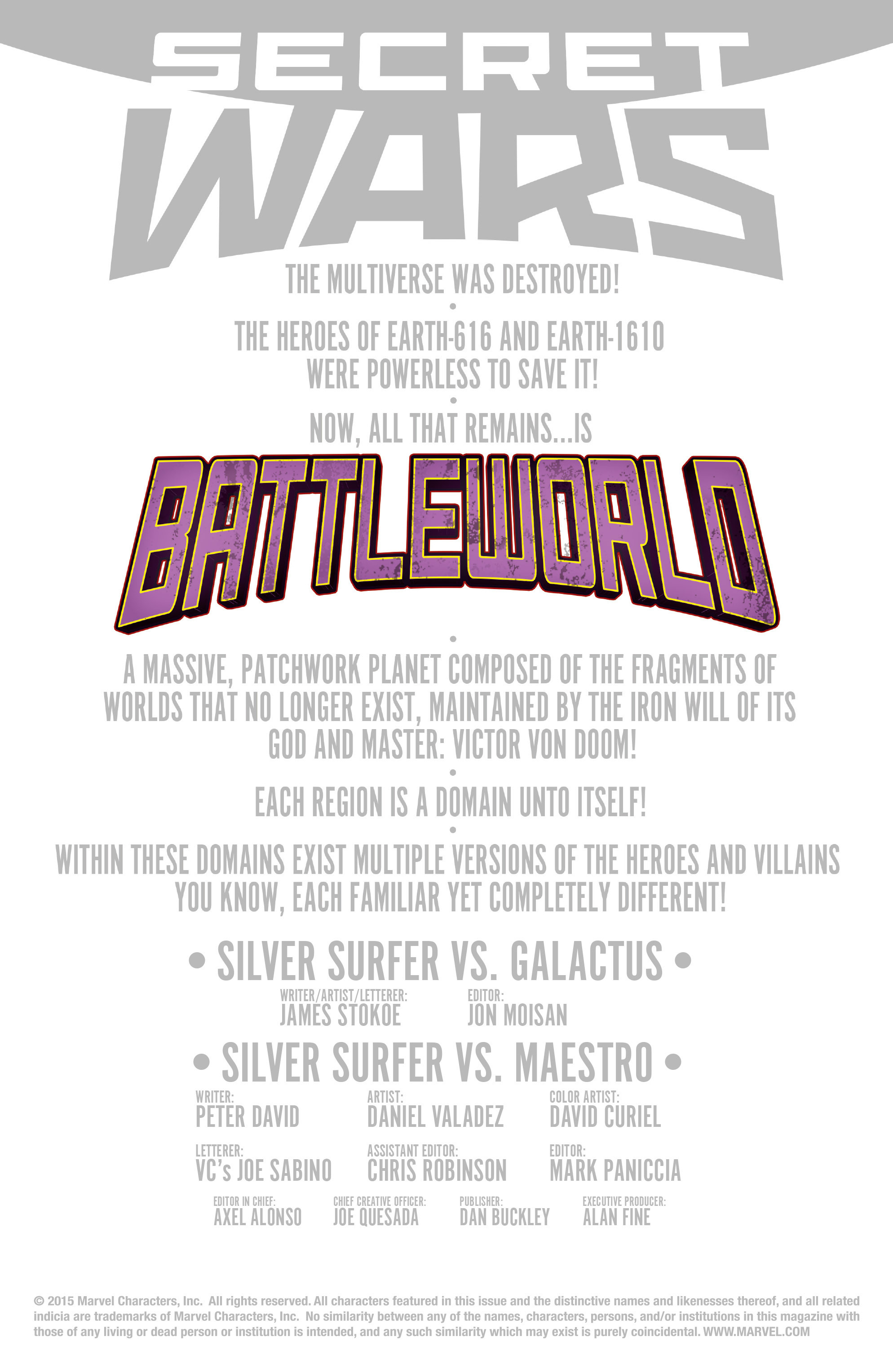 Read online Secret Wars: Battleworld comic -  Issue #4 - 2