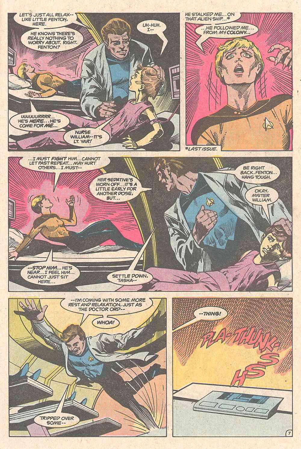 Read online Star Trek: The Next Generation (1988) comic -  Issue #4 - 8