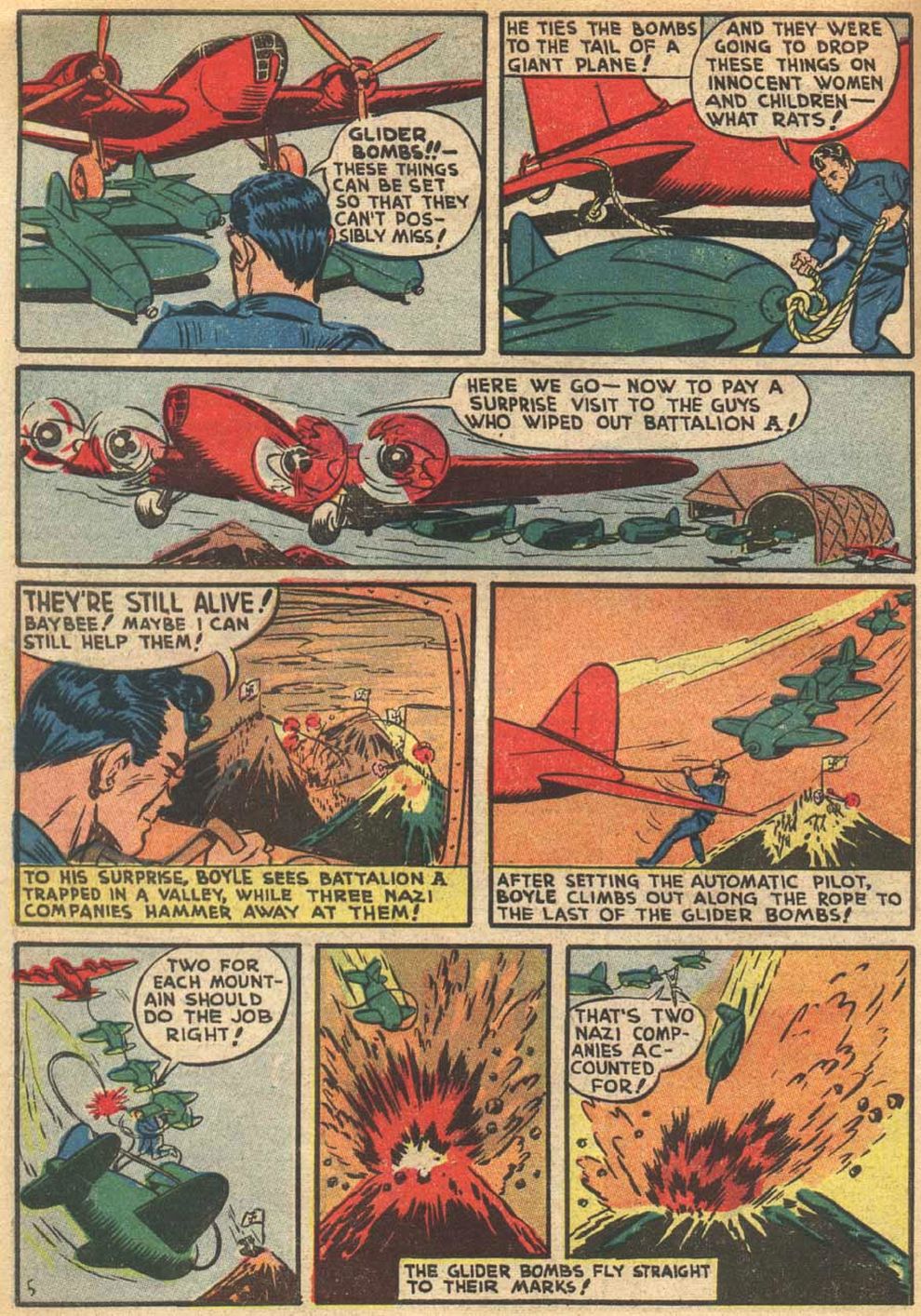 Read online Pep Comics comic -  Issue #4 - 38