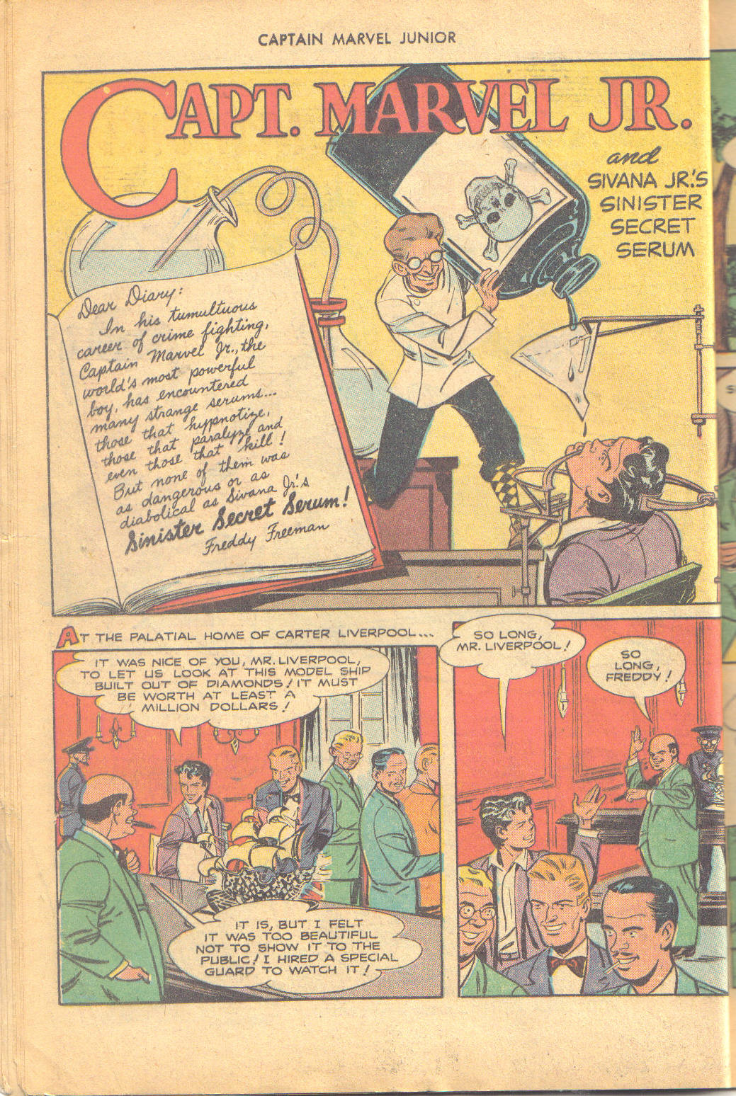 Read online Captain Marvel, Jr. comic -  Issue #64 - 16