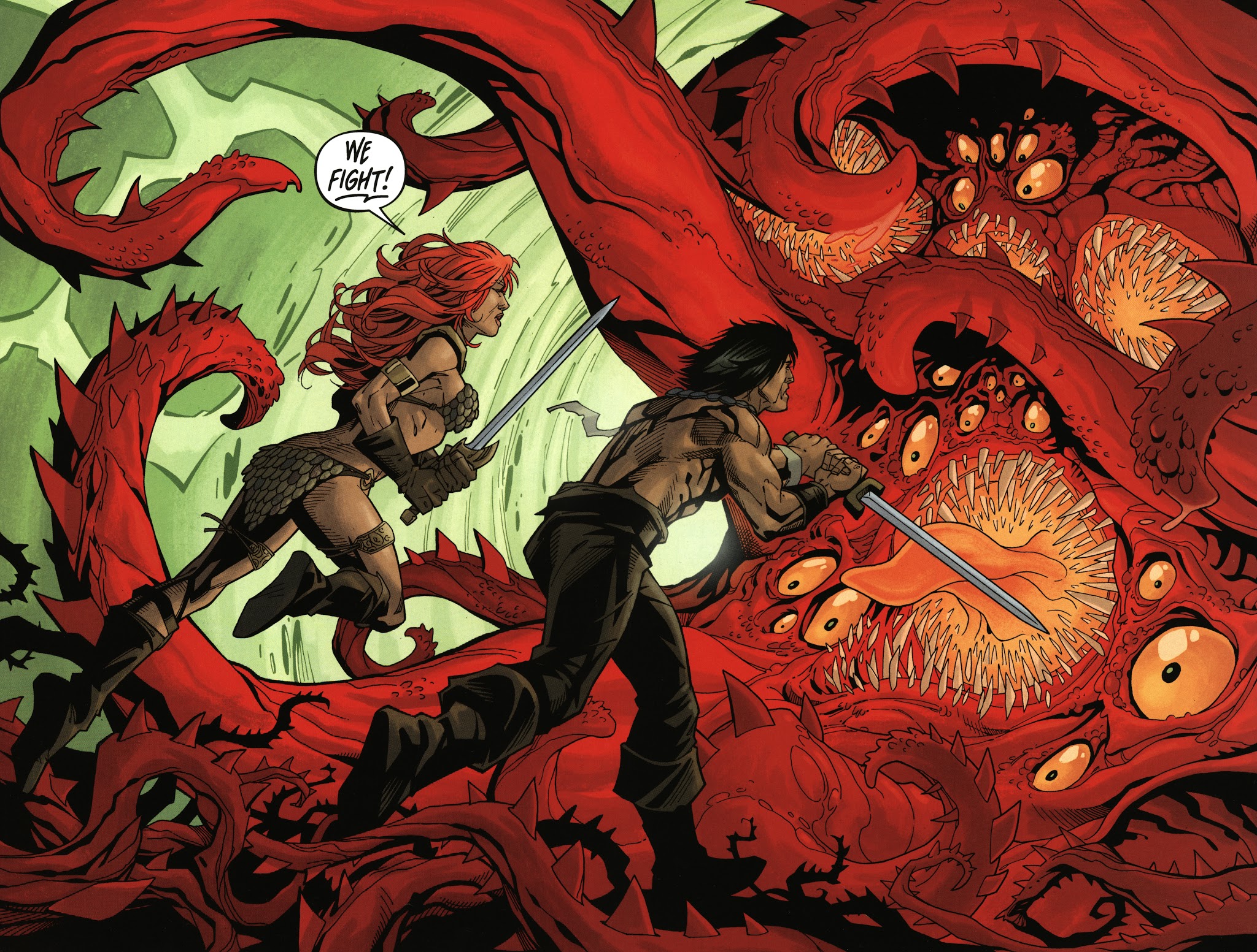 Read online Conan Red Sonja comic -  Issue #4 - 15