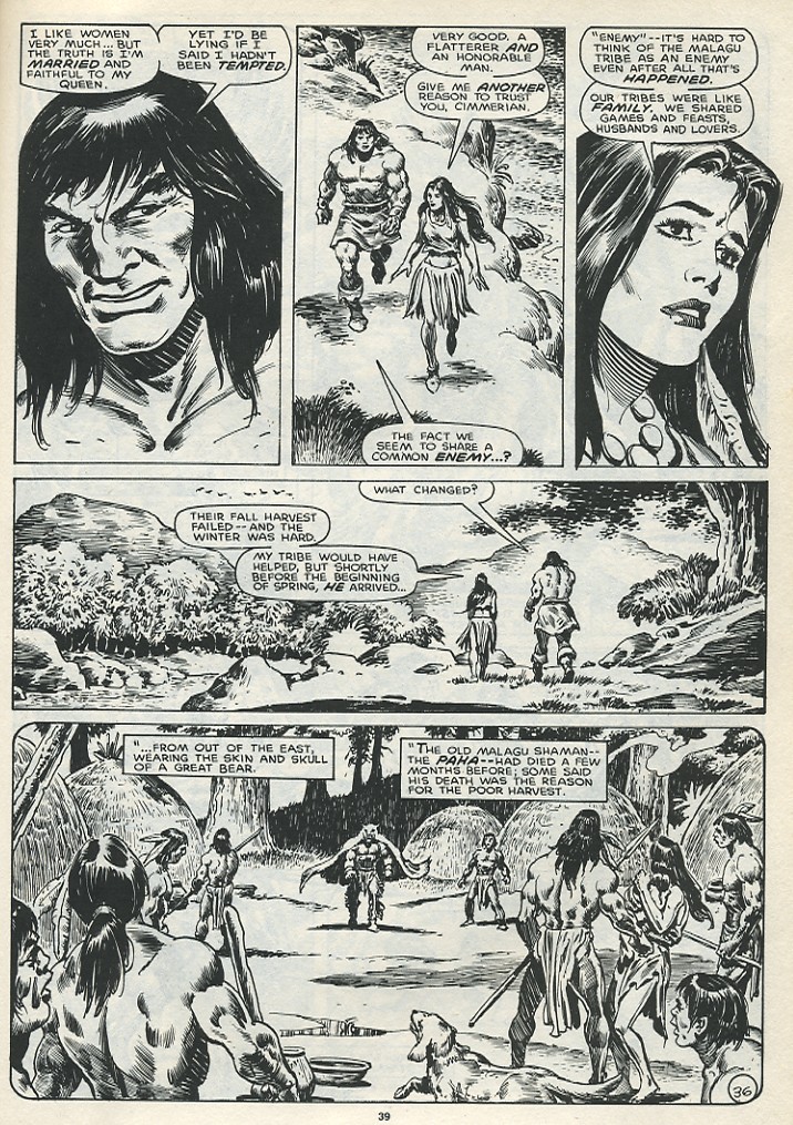 Read online The Savage Sword Of Conan comic -  Issue #167 - 41