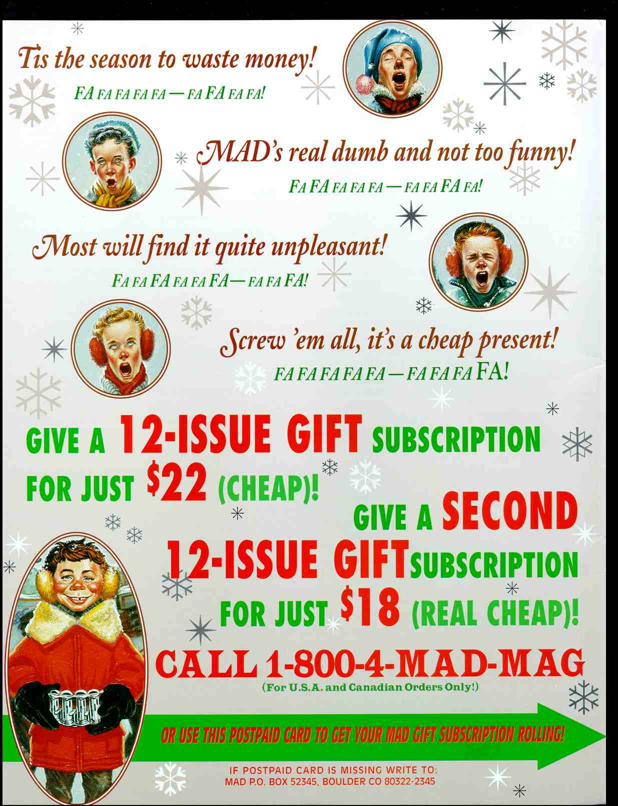 Read online MAD comic -  Issue #352 - 2