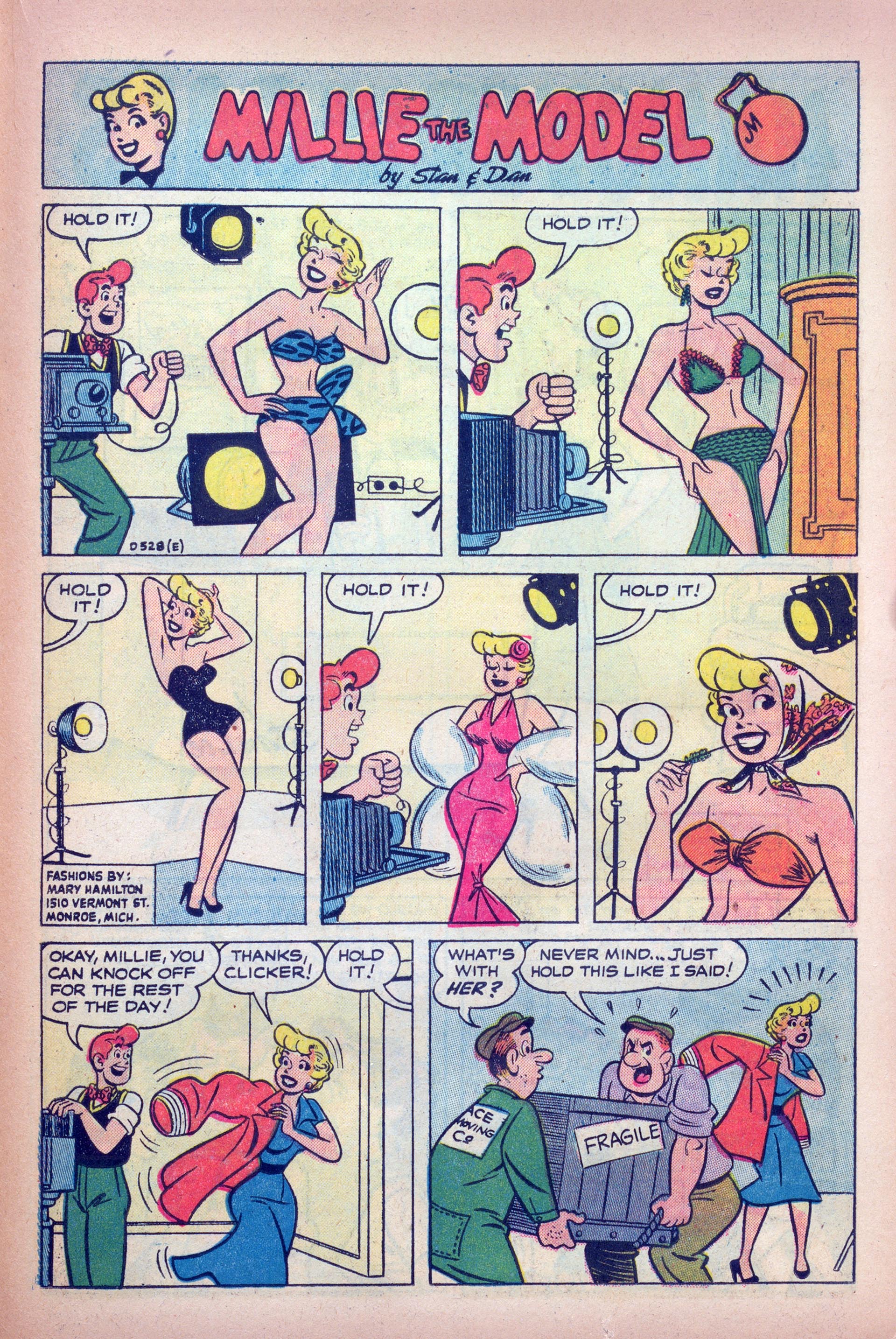 Read online Millie the Model comic -  Issue #51 - 23
