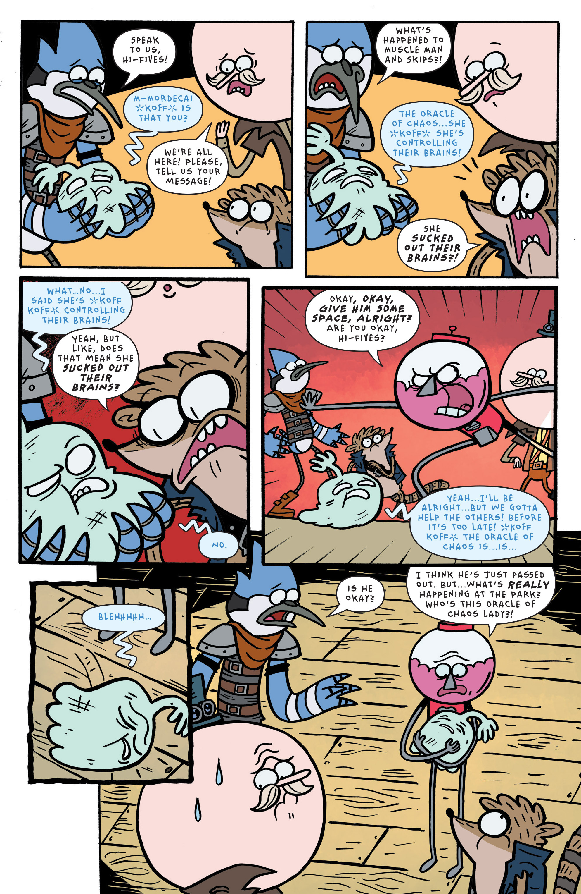 Read online Regular Show comic -  Issue #39 - 16