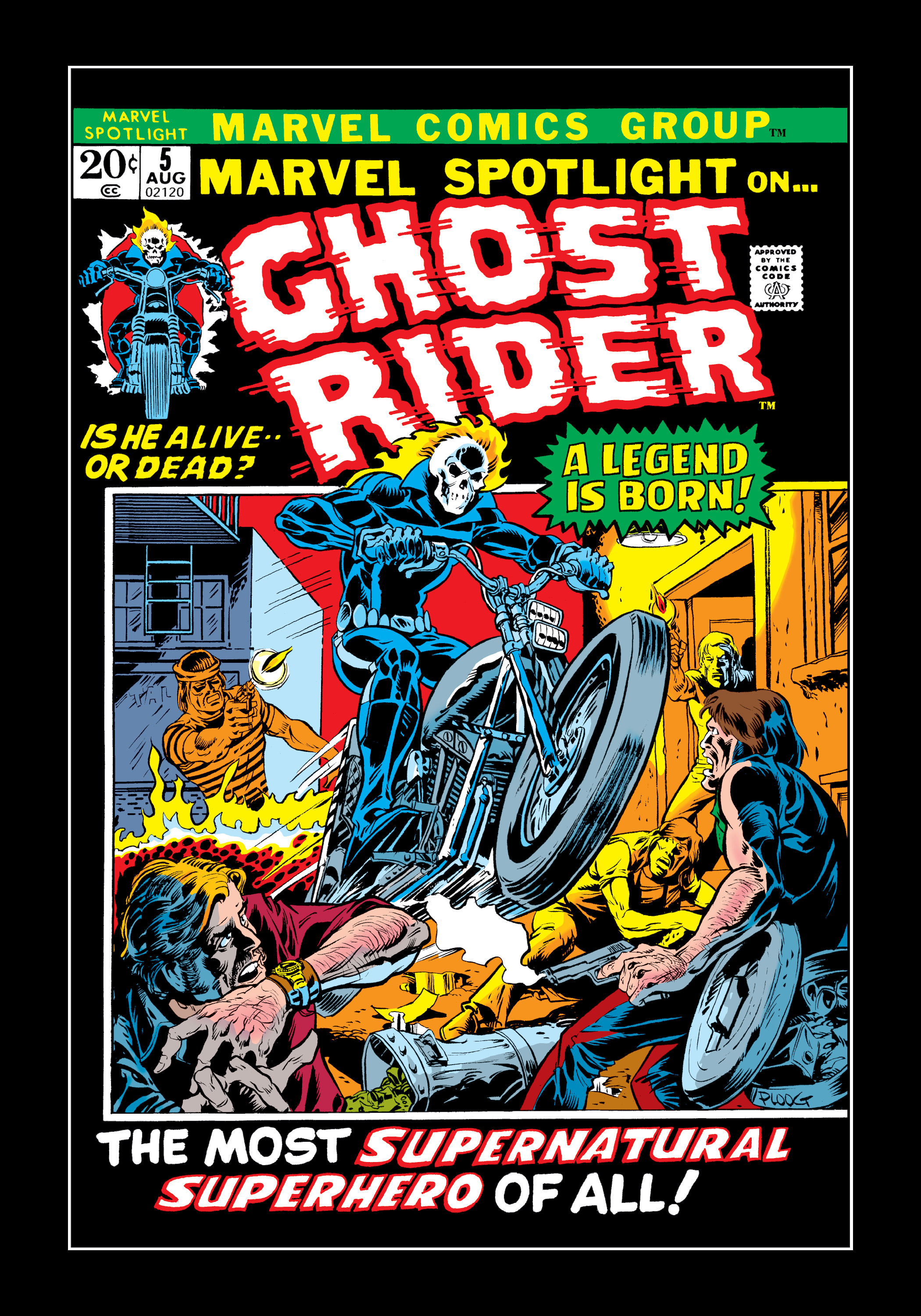 Read online Marvel Masterworks: Ghost Rider comic -  Issue # TPB 1 (Part 1) - 9