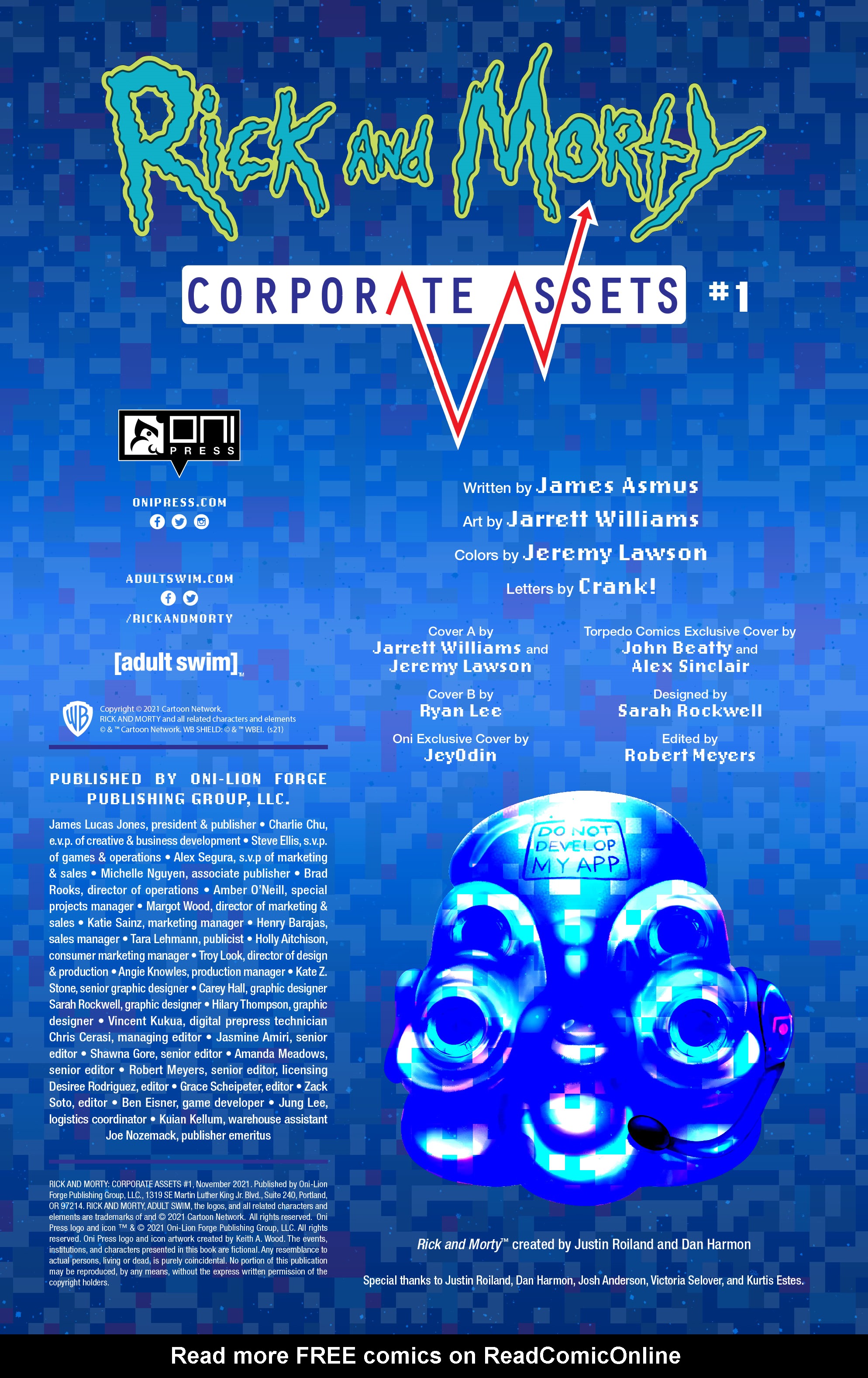 Read online Rick and Morty: Corporate Assets comic -  Issue #1 - 2