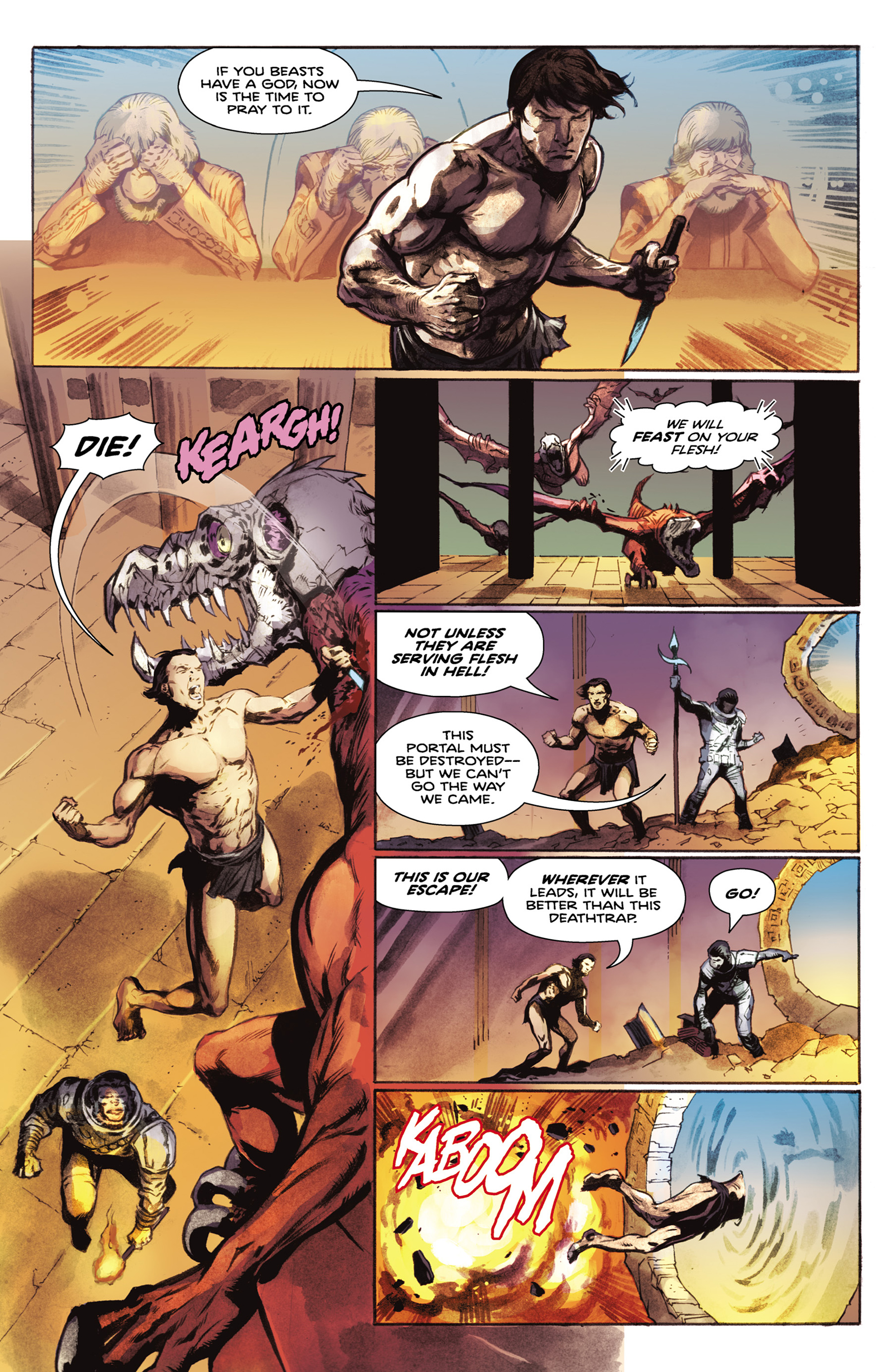 Read online Tarzan On the Planet of the Apes comic -  Issue #4 - 13