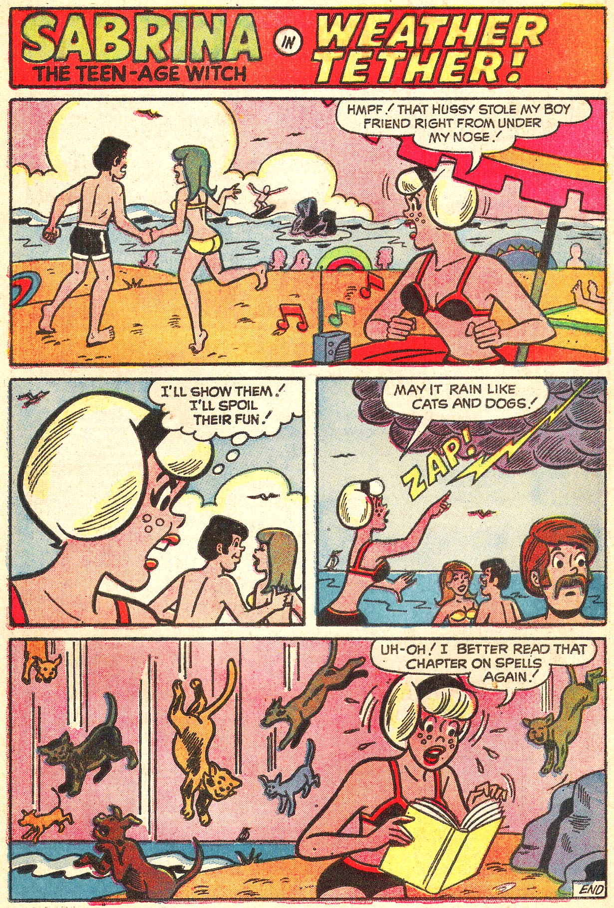 Read online Archie's TV Laugh-Out comic -  Issue #21 - 25