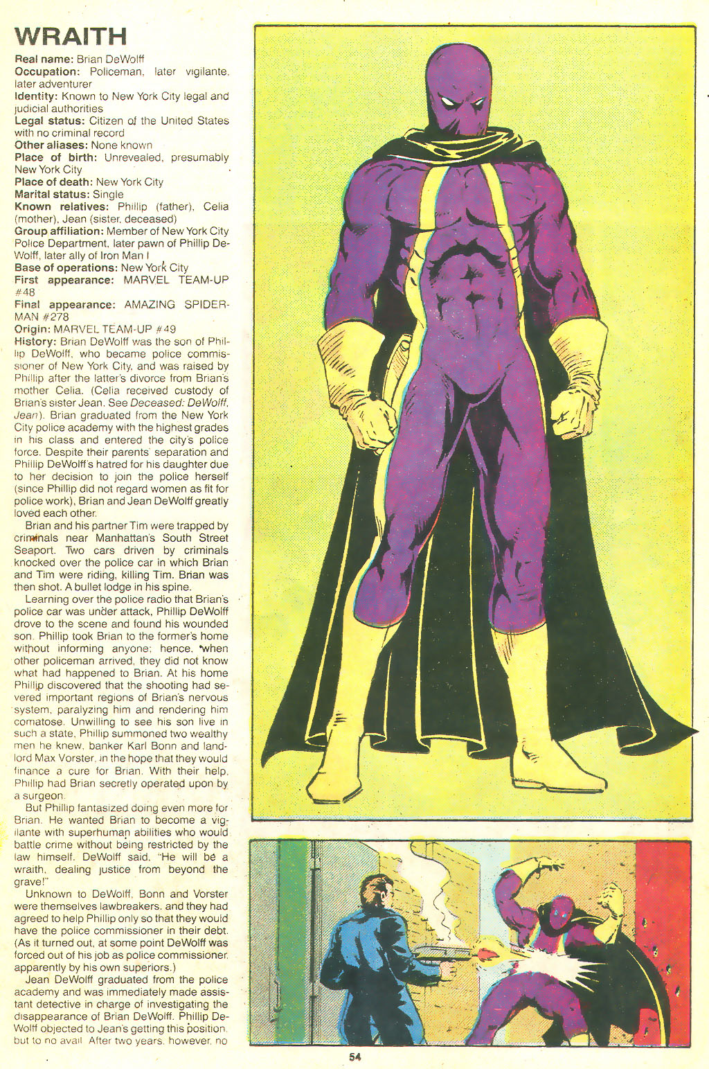 Read online The Official Handbook of the Marvel Universe Deluxe Edition comic -  Issue #20 - 56