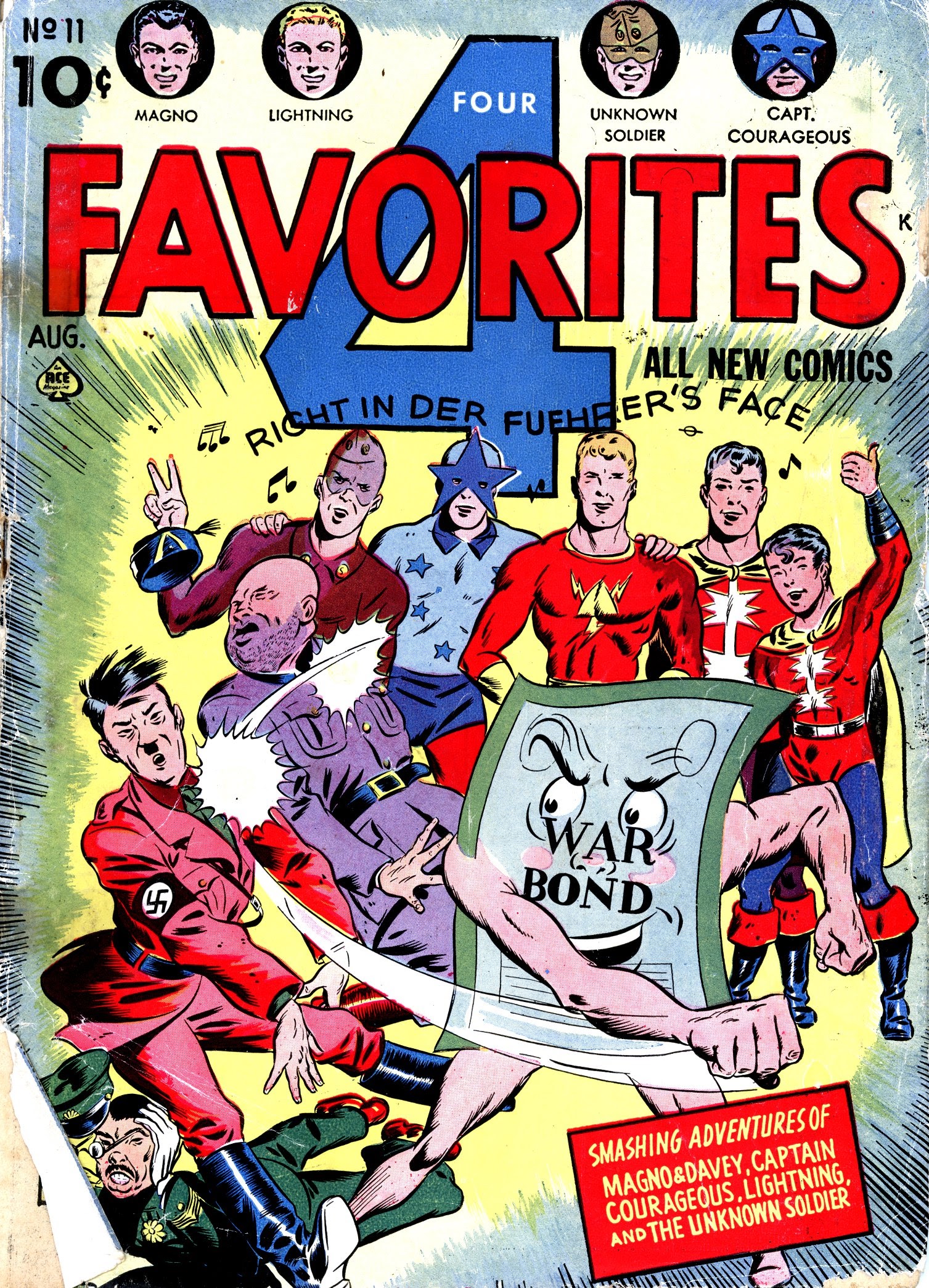 Read online Four Favorites comic -  Issue #11 - 1