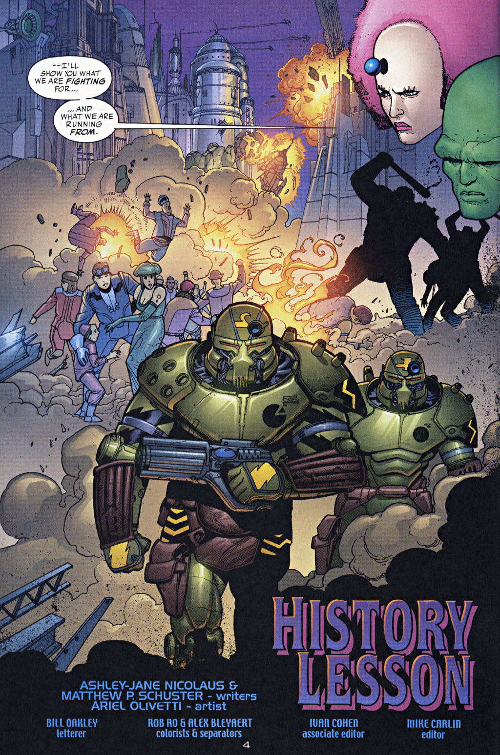 Read online Haven: The Broken City comic -  Issue #1 - 5