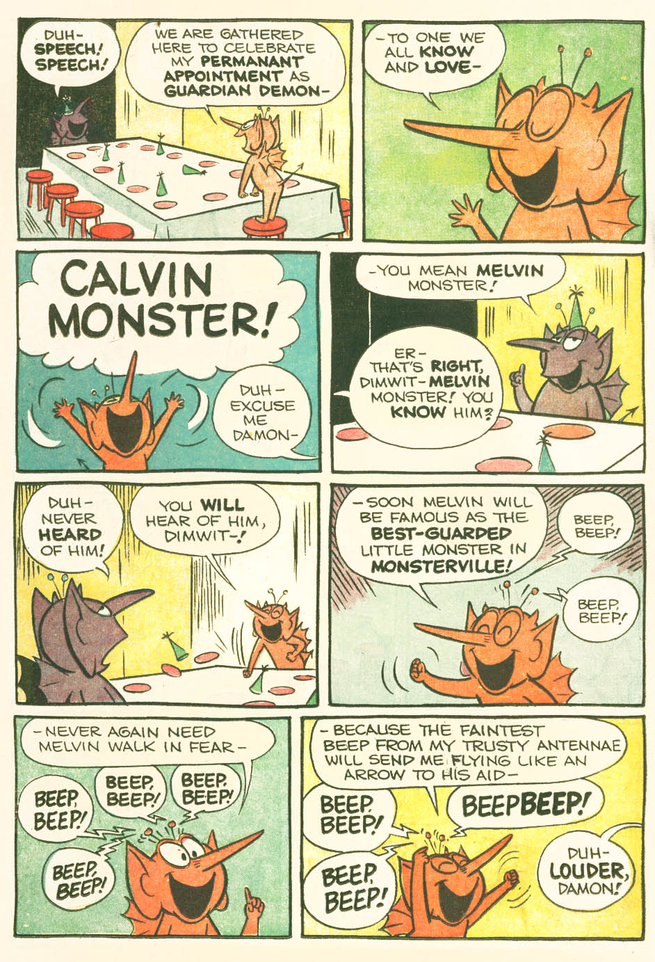 Read online Melvin Monster comic -  Issue #2 - 10