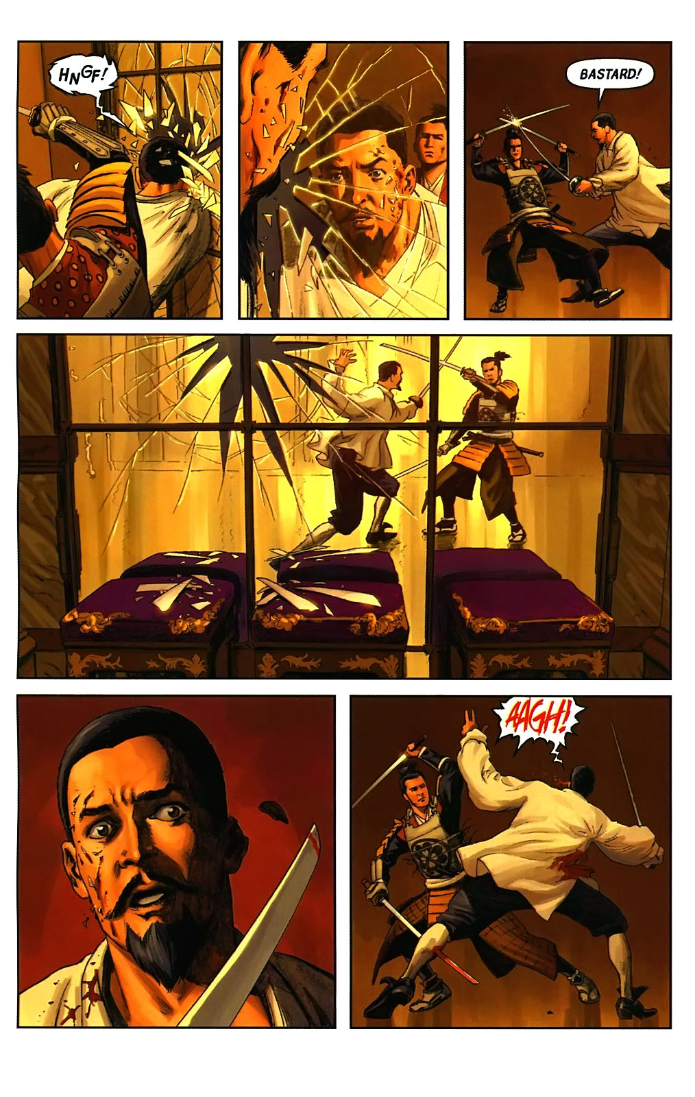 Read online Samurai: Heaven and Earth comic -  Issue #5 - 18