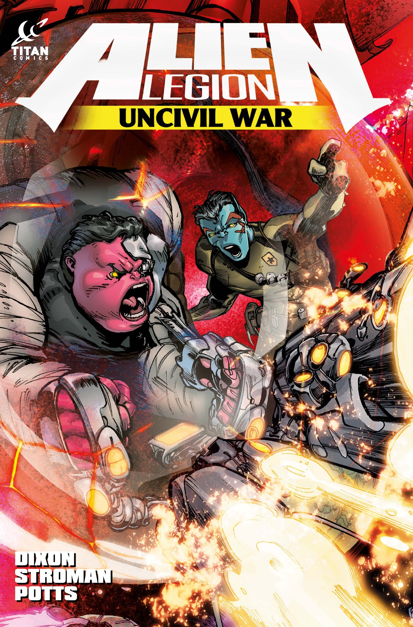 Read online Alien Legion: Uncivil War comic -  Issue # TPB - 88