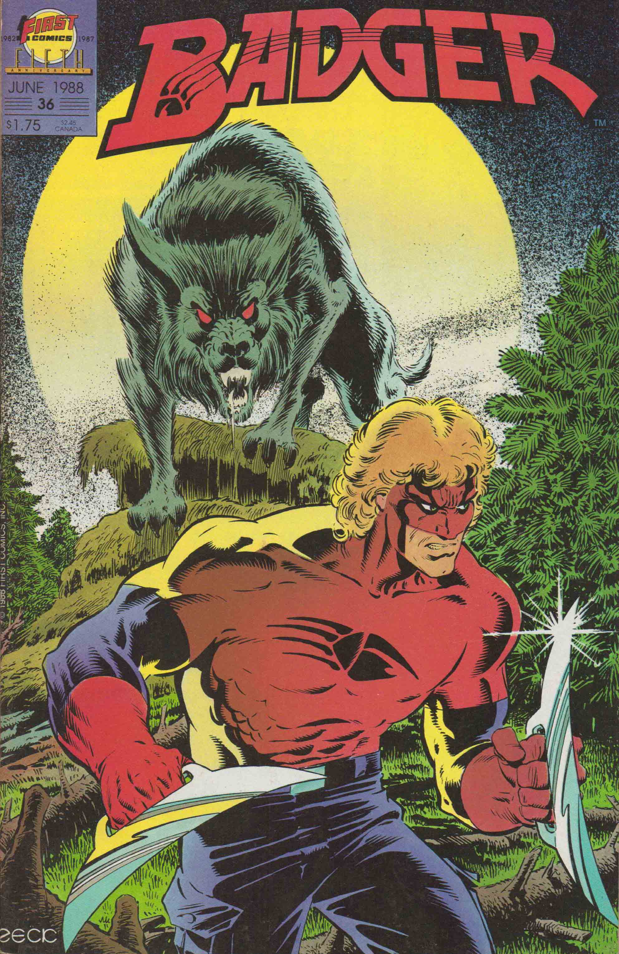 Read online The Badger comic -  Issue #36 - 1